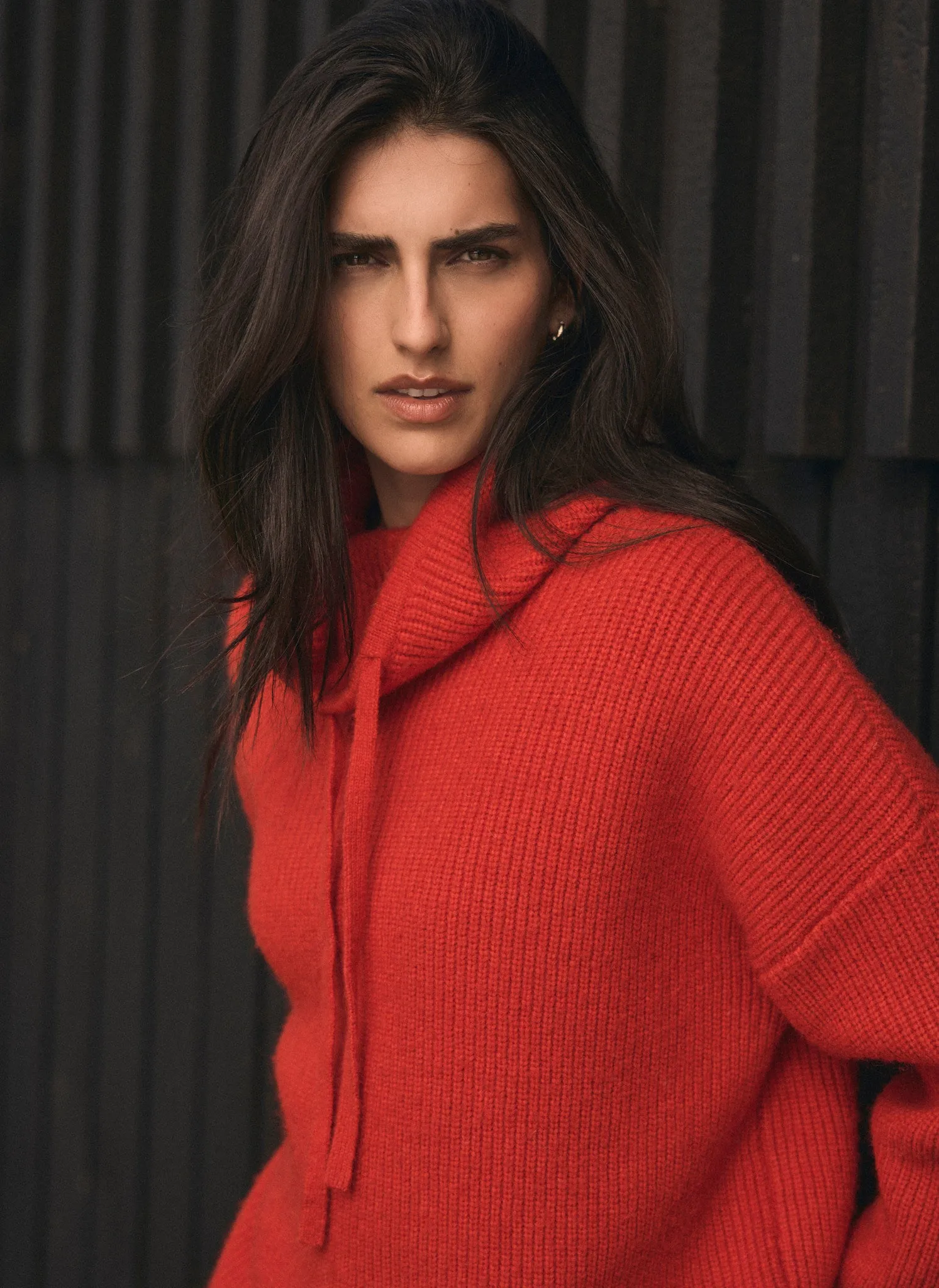 Red Hood Knit Jumper sold by Mint Velvet product image thumbnail 3