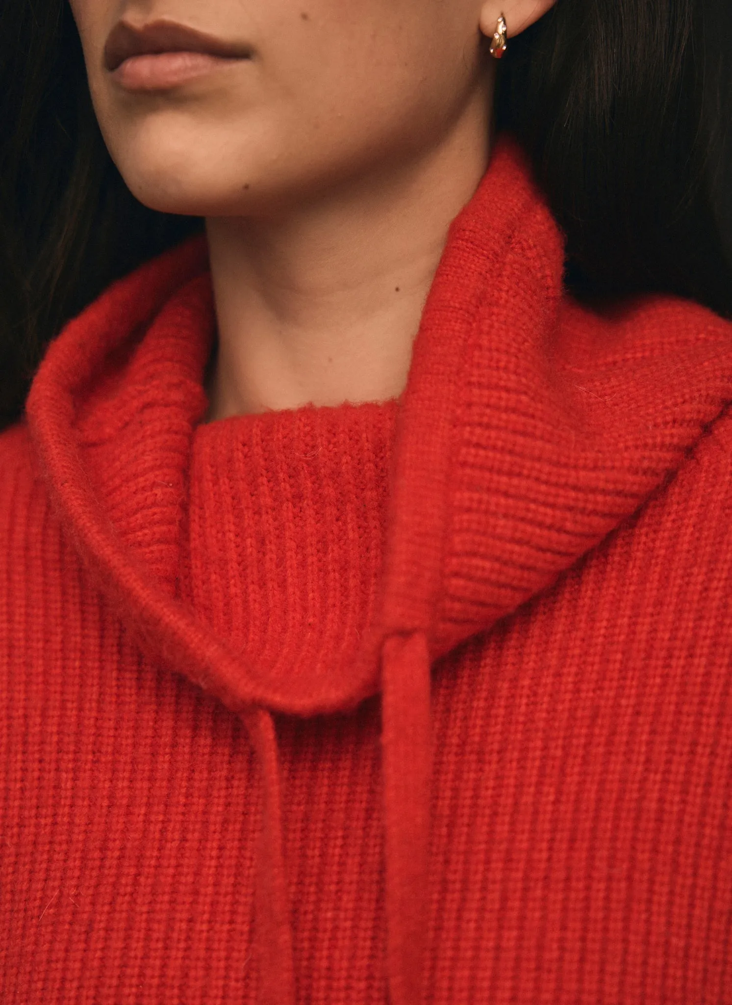 Red Hood Knit Jumper sold by Mint Velvet product image thumbnail 5