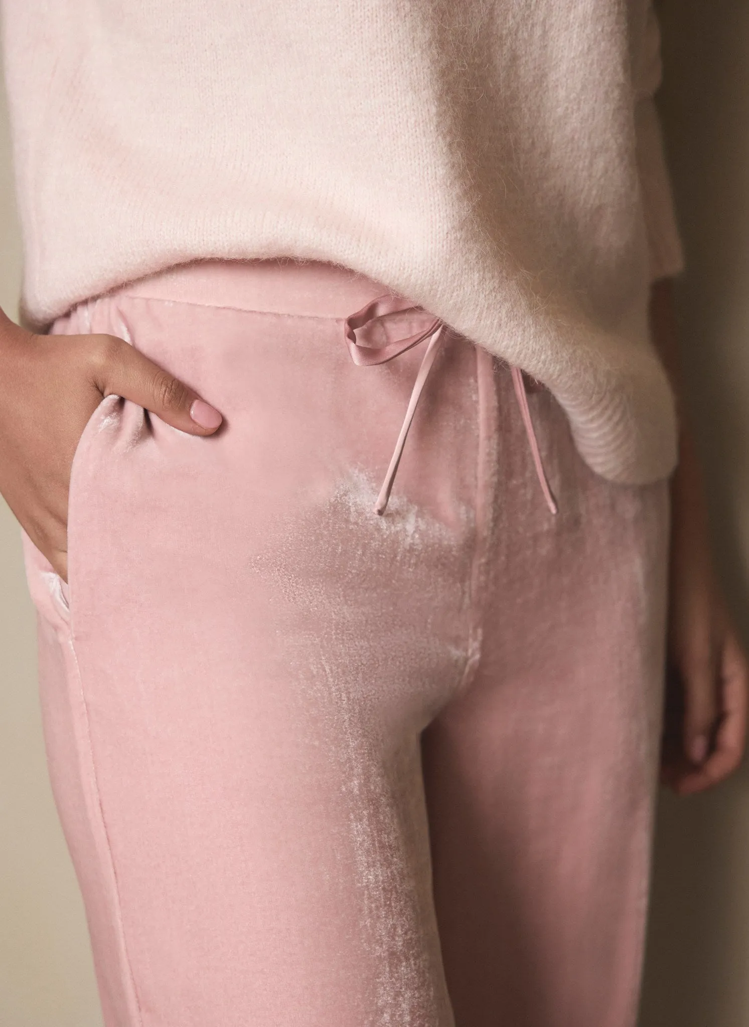 Pink Velvet Wide Trousers sold by Mint Velvet product image thumbnail 3