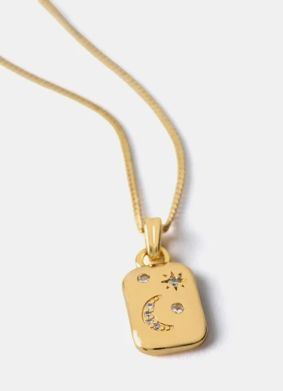 Gold Plated Star Pendant Necklace sold by Mint Velvet