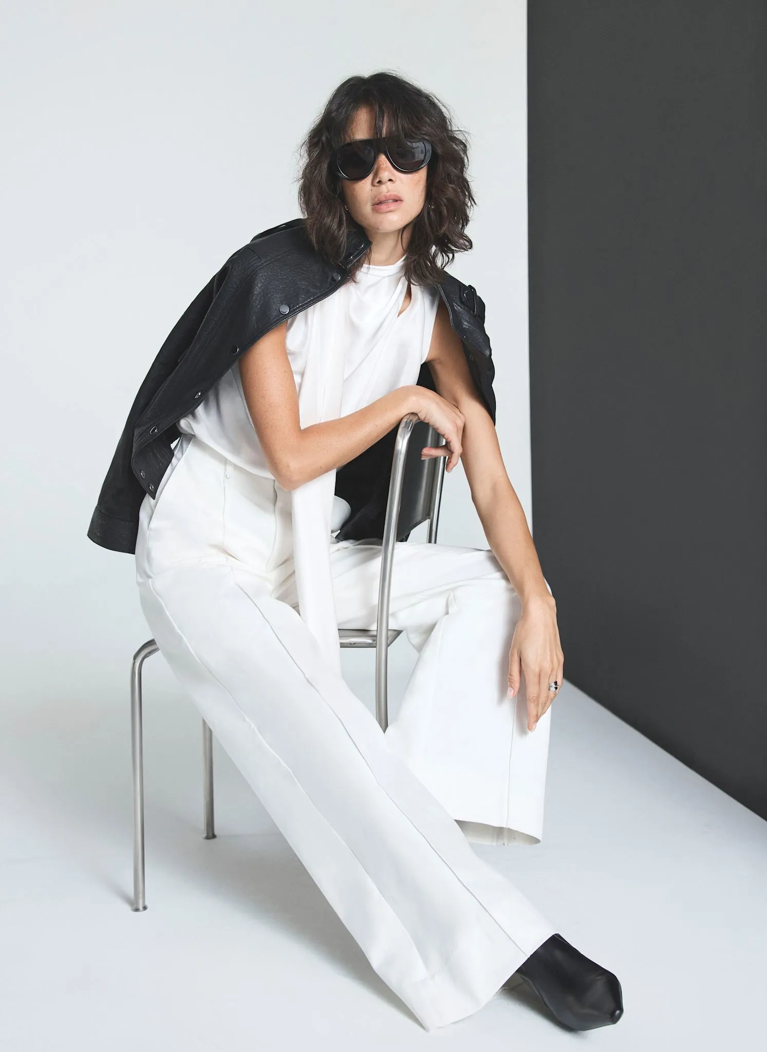 White Wide Leg Jeans sold by Mint Velvet product image thumbnail 2