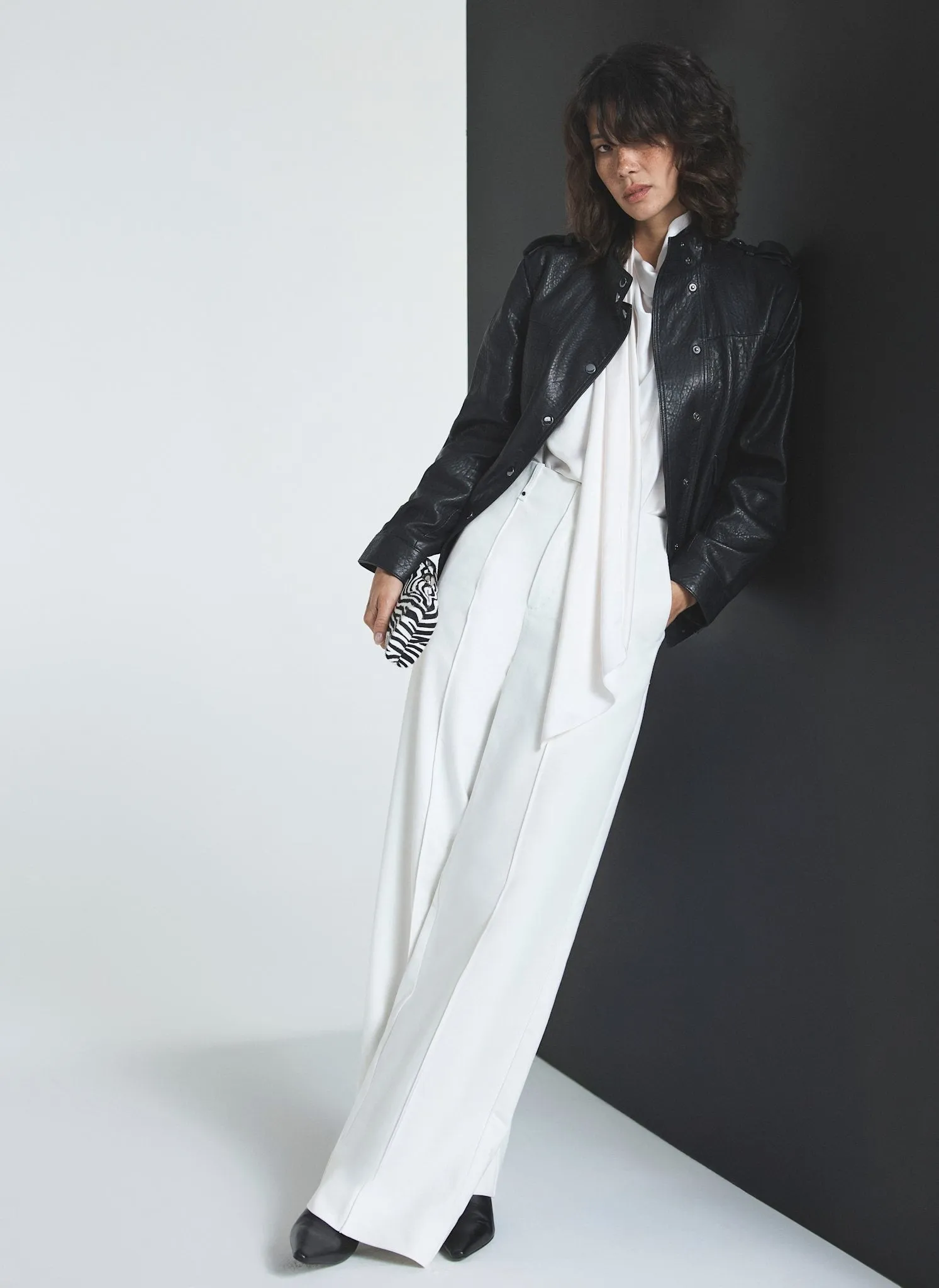 White Wide Leg Jeans sold by Mint Velvet