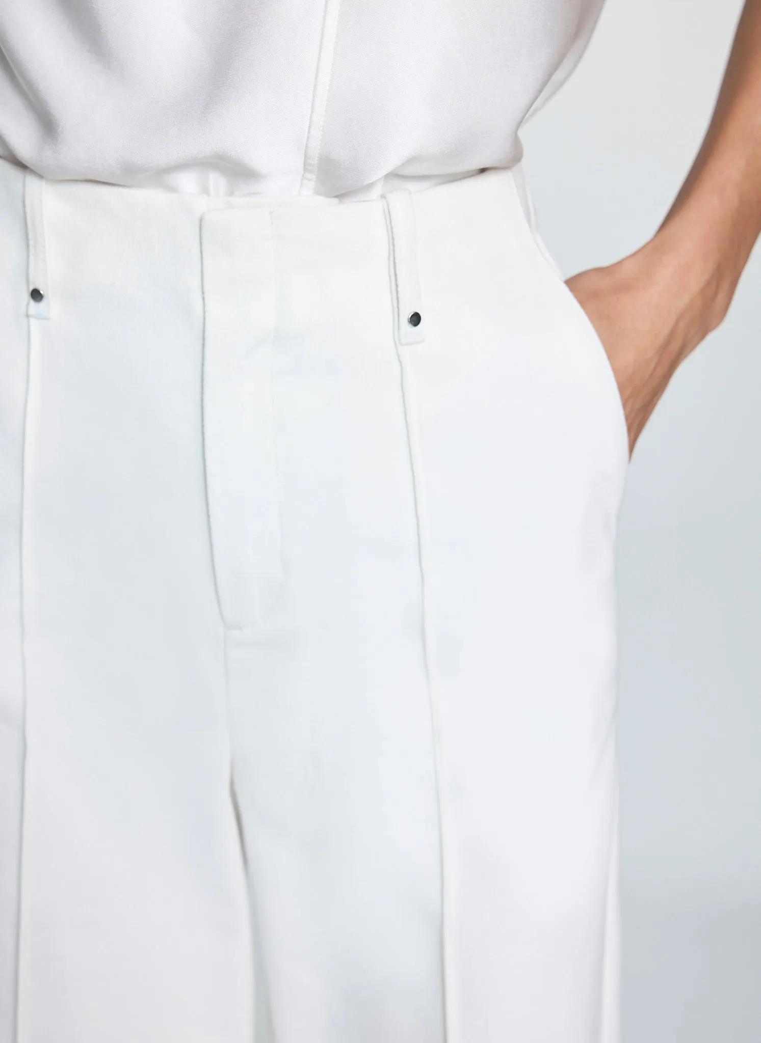 White Wide Leg Jeans sold by Mint Velvet product image thumbnail 4