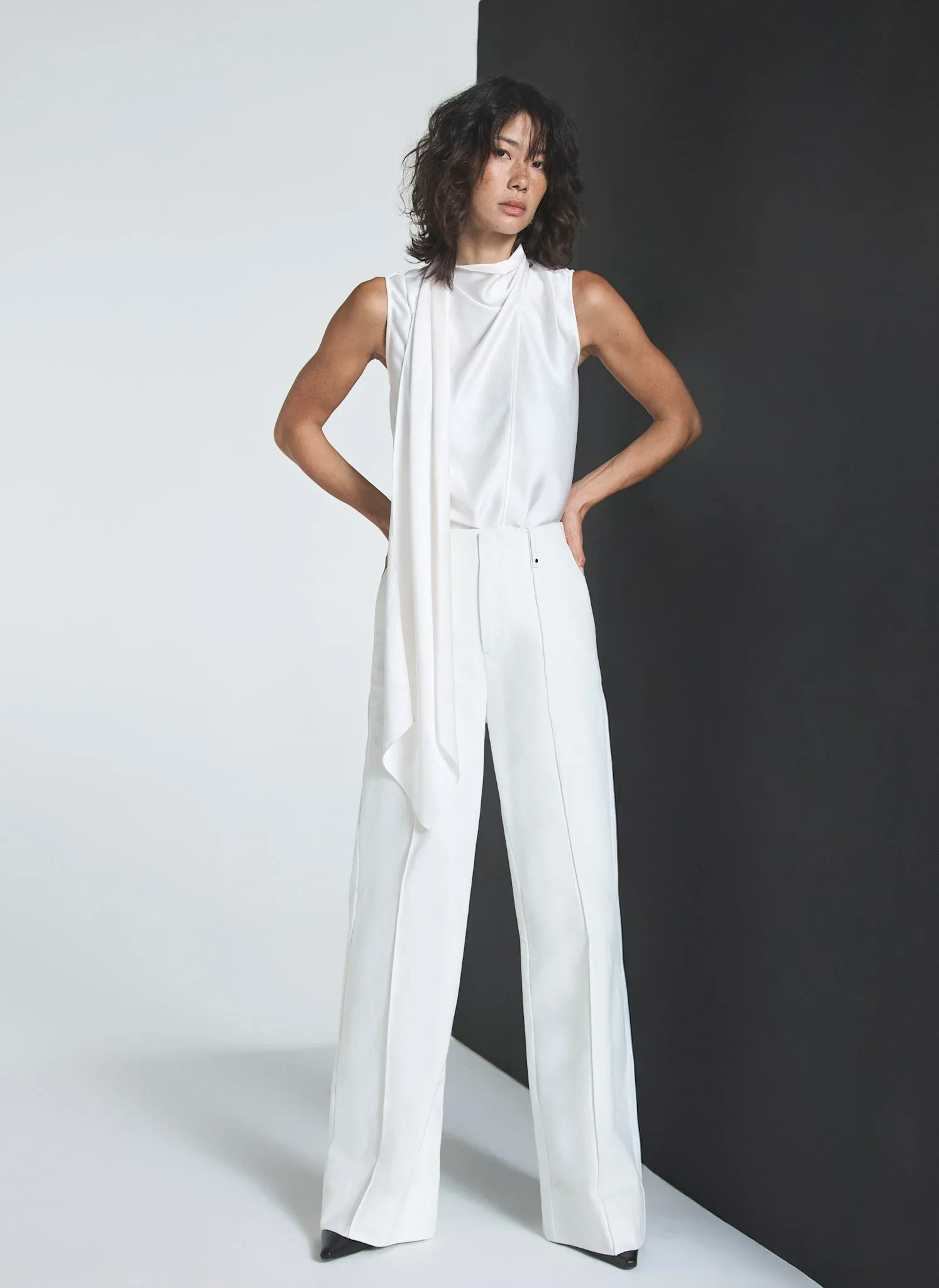 White Wide Leg Jeans sold by Mint Velvet product image thumbnail 3