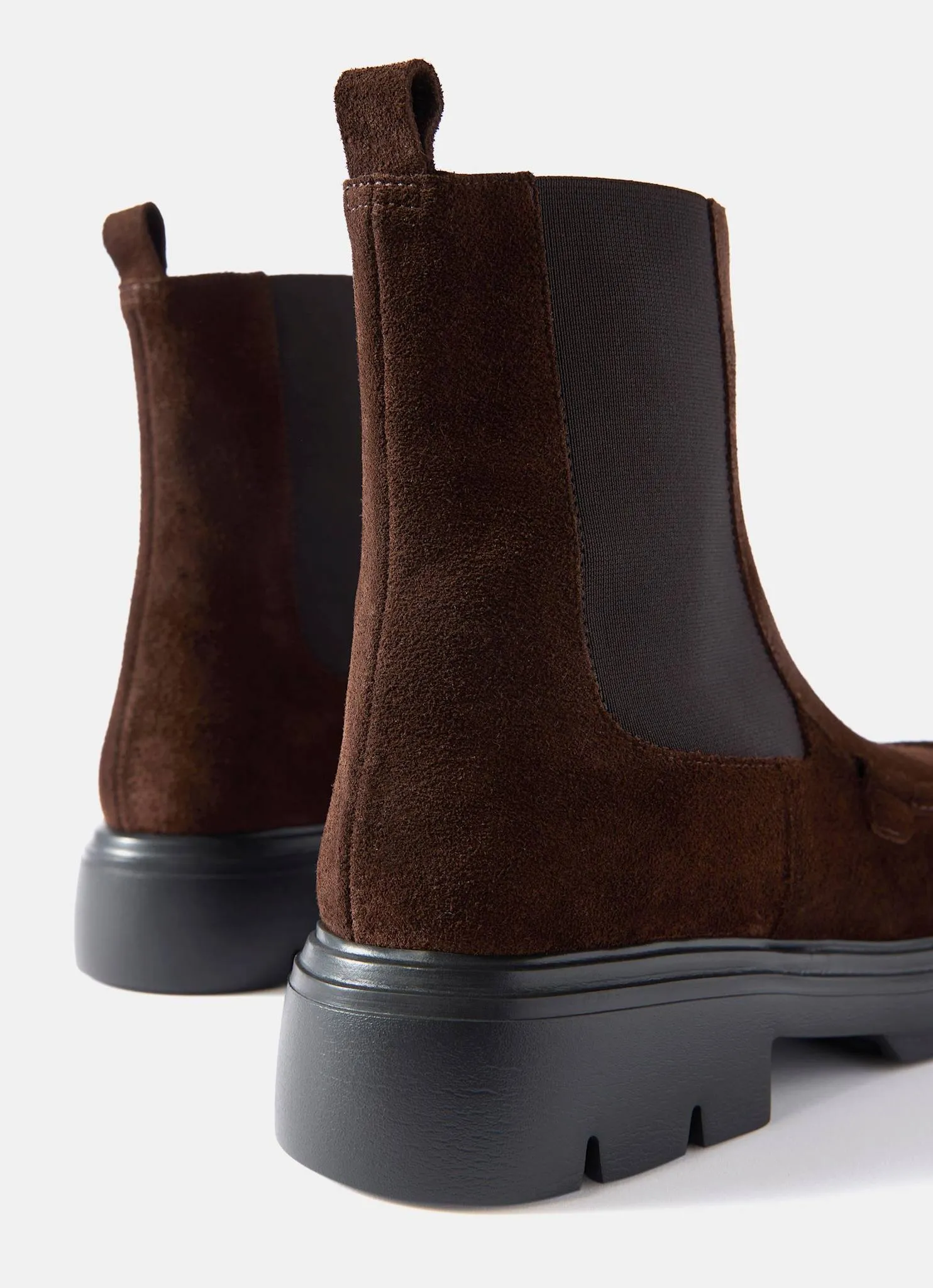 Reece Brown Suede Chelsea Boots sold by Mint Velvet product image thumbnail 3