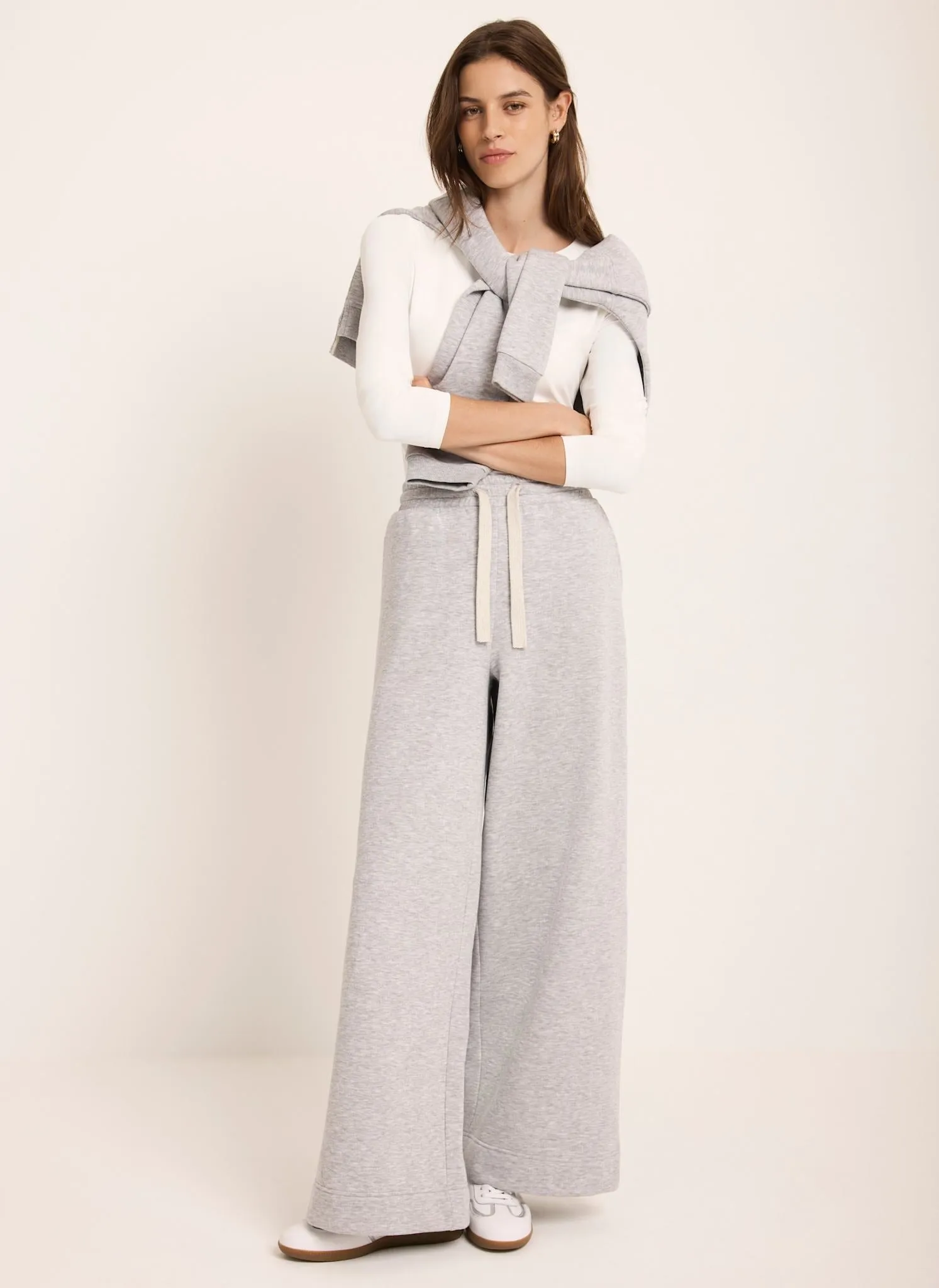 Grey Wide Leg Joggers sold by Mint Velvet product image thumbnail 3