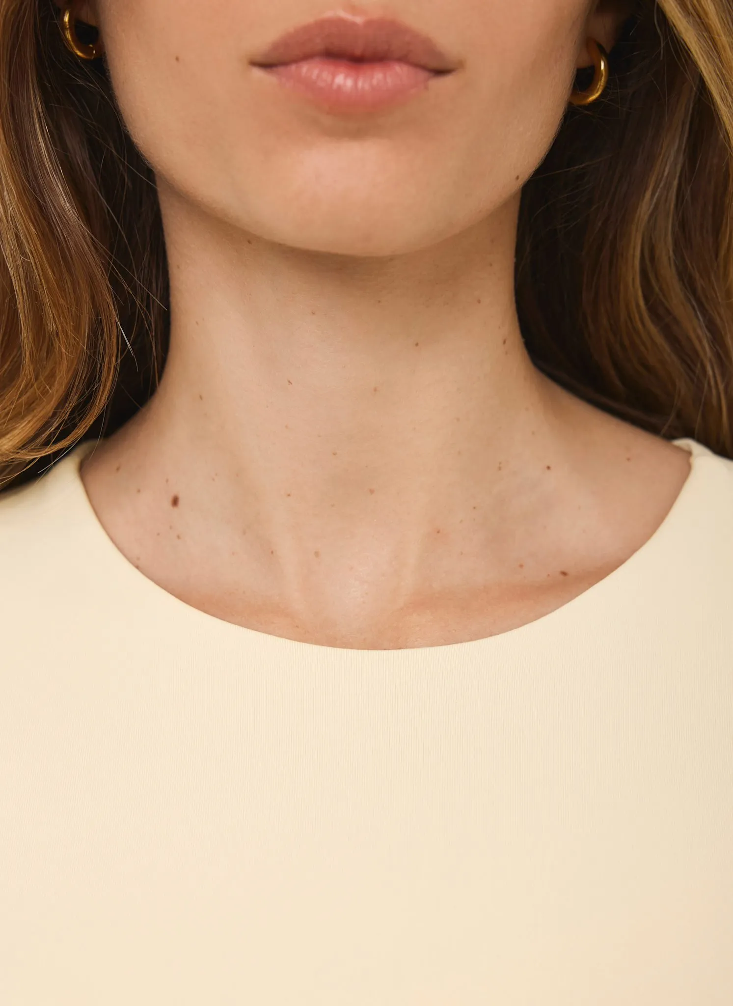 Butter Yellow Layering Crew Neck Top sold by Mint Velvet product image thumbnail 4