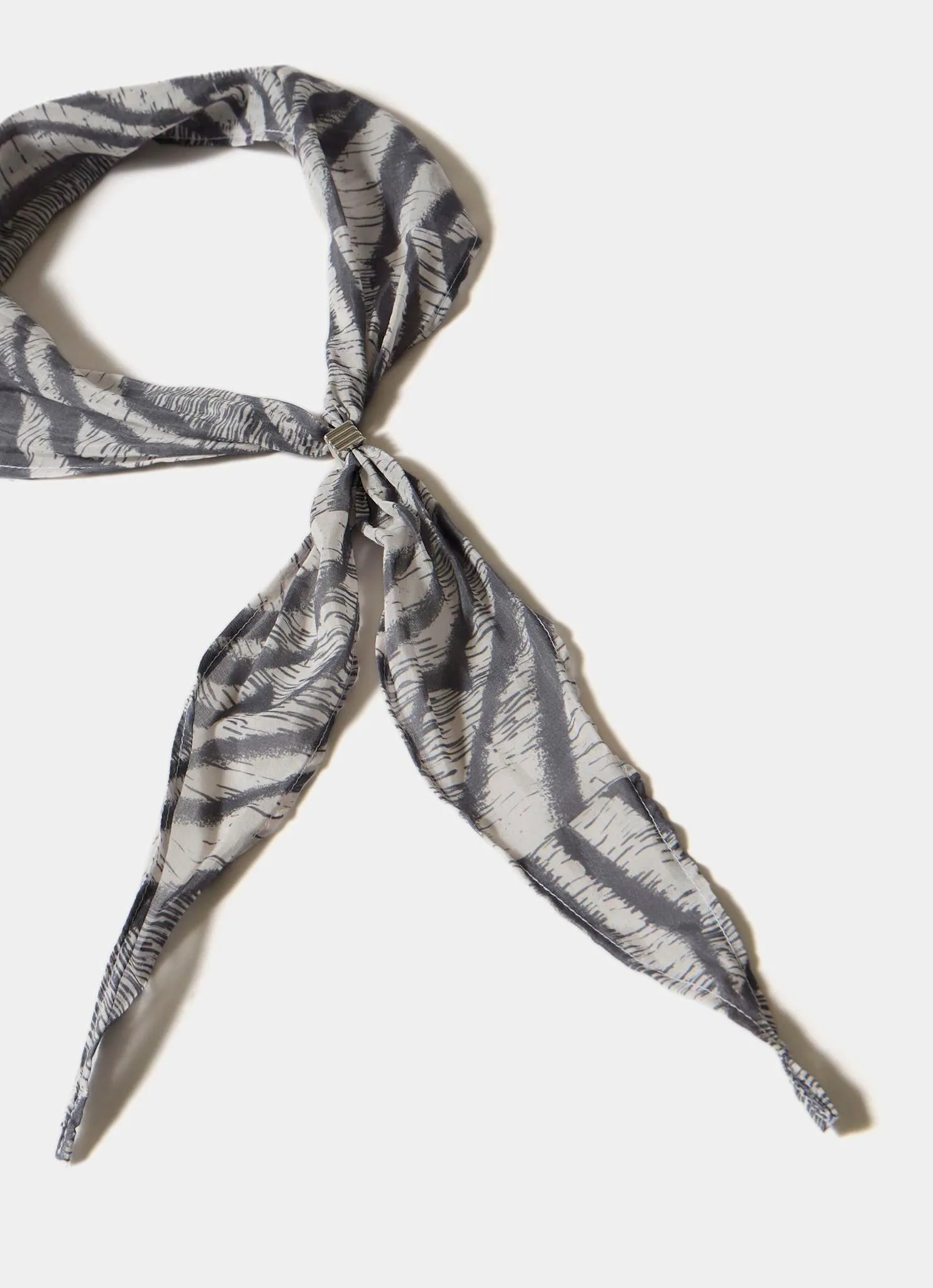 Zebra Print Neck Scarf sold by Mint Velvet product image thumbnail 4