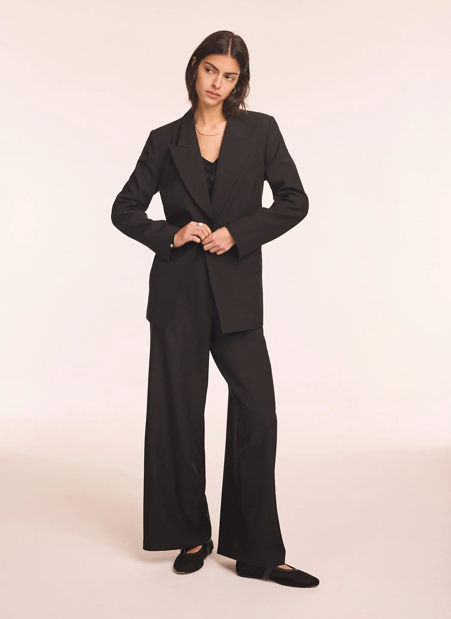 Black Longline Blazer sold by Mint Velvet product image thumbnail 4