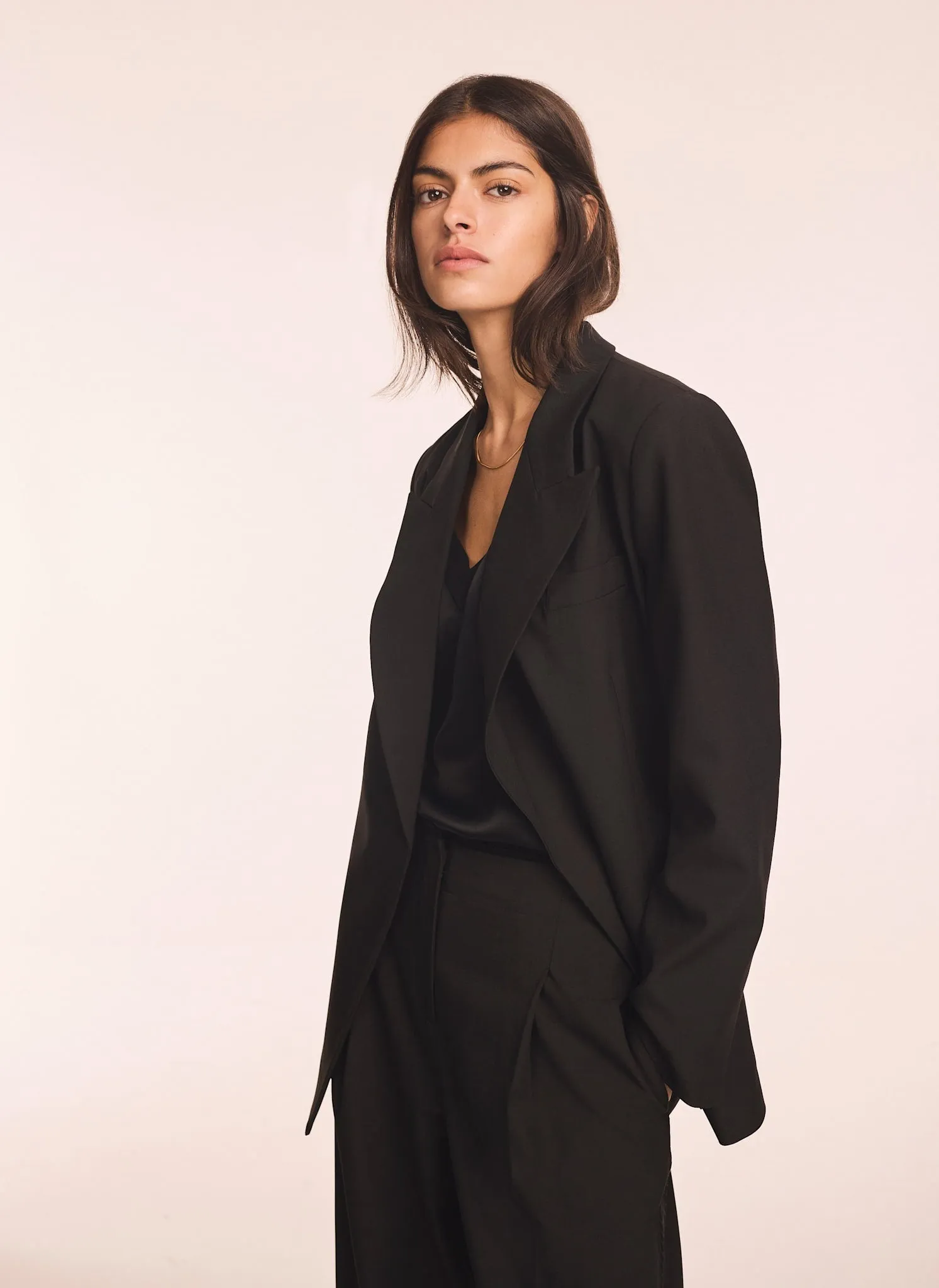 Black Longline Blazer sold by Mint Velvet product image thumbnail 5