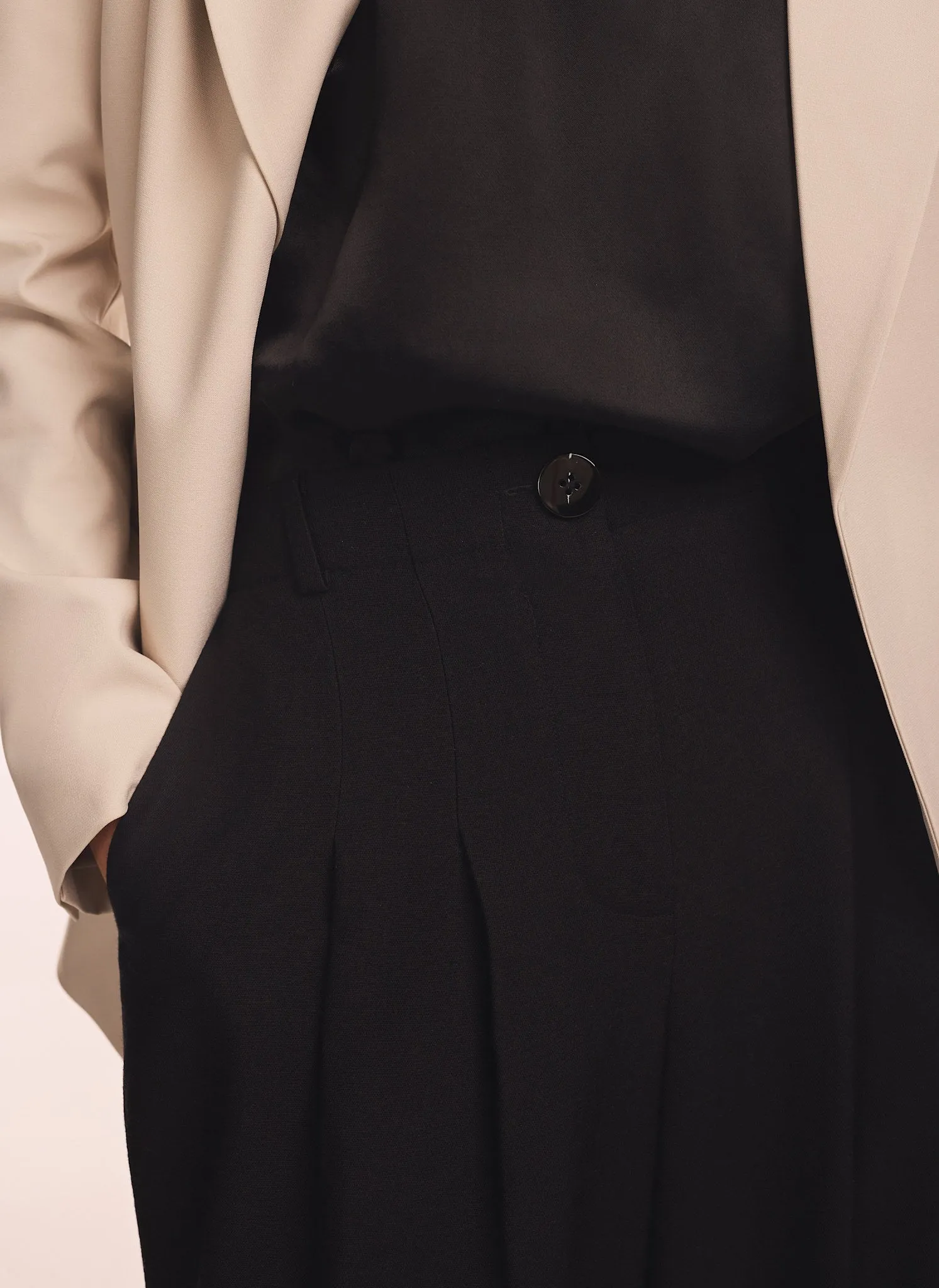 Black Soft Balloon Trousers sold by Mint Velvet product image thumbnail 4