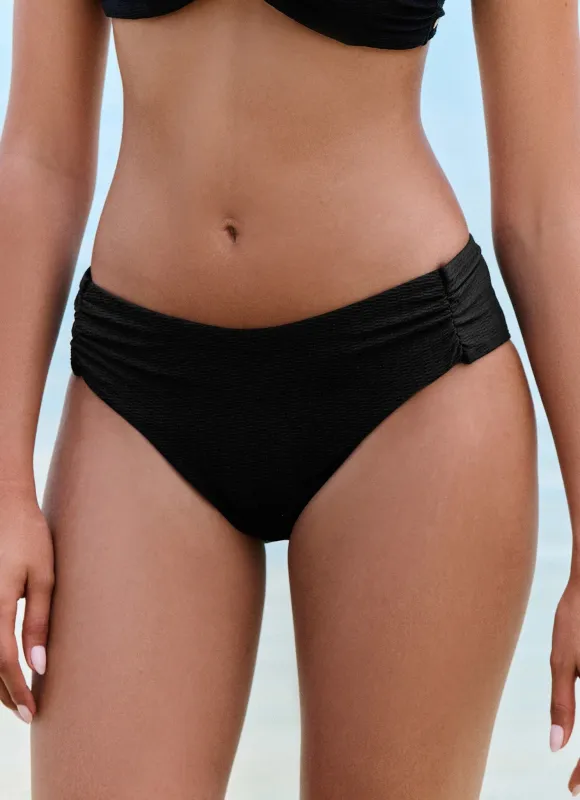 Black High Leg Bikini Bottoms sold by Mint Velvet