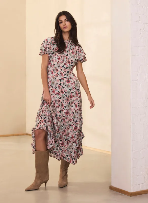 Floral Print Maxi Dress sold by Mint Velvet