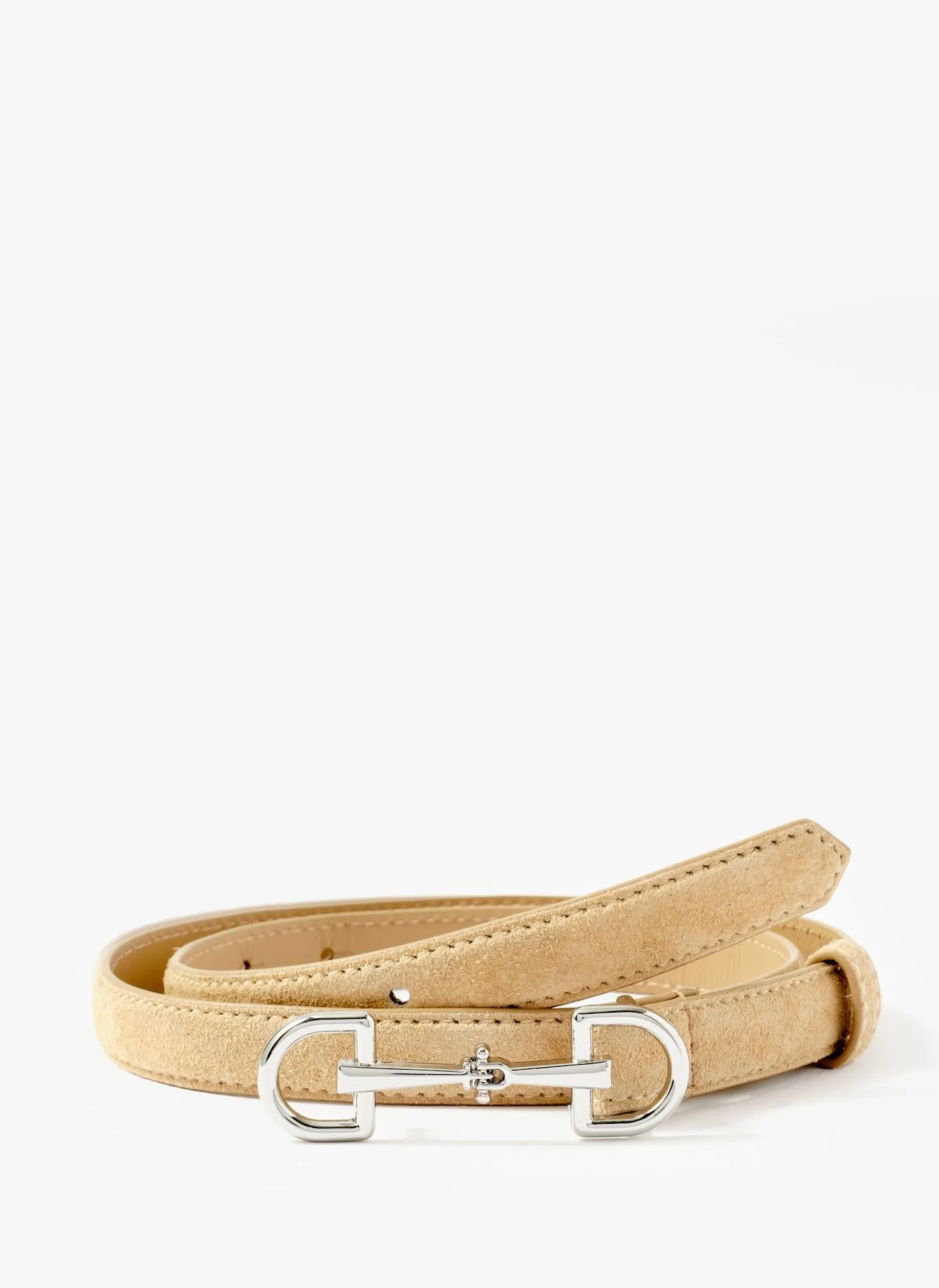 Yellow Suede Snaffle Belt sold by Mint Velvet product image thumbnail 2