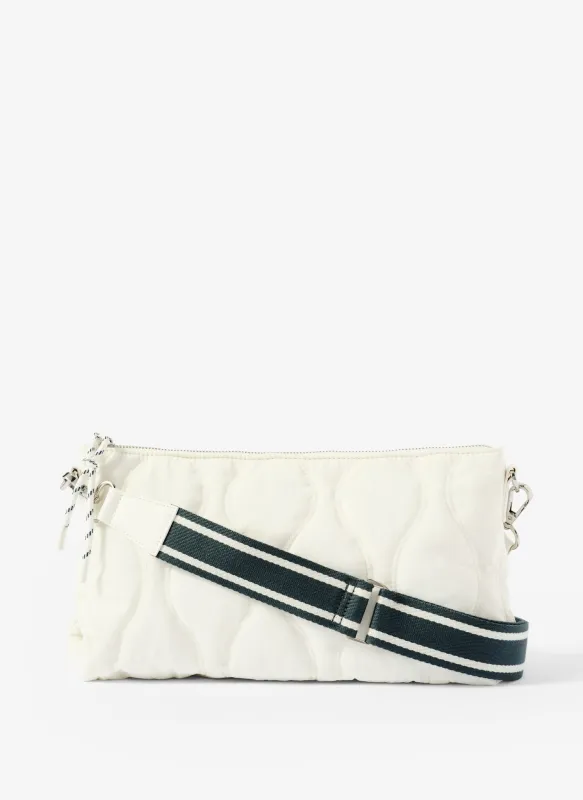 Tia Cream Crossbody Bag made by Mint Velvet