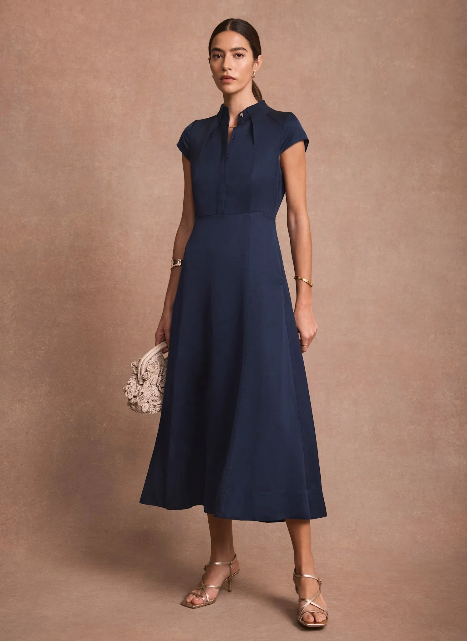 Navy Maxi Shirt Dress sold by Mint Velvet product image thumbnail 5