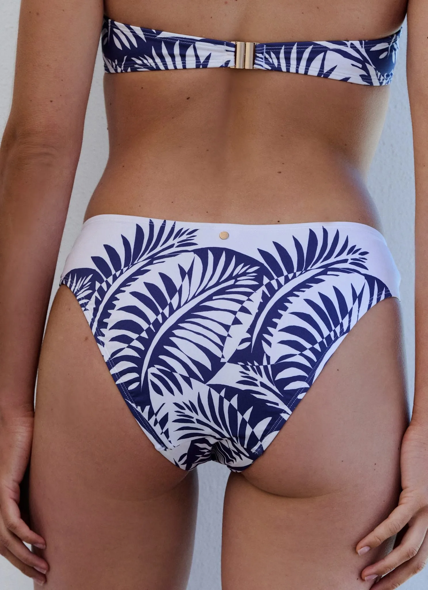 Blue Palm Print Bikini Bottoms sold by Mint Velvet product image thumbnail 5