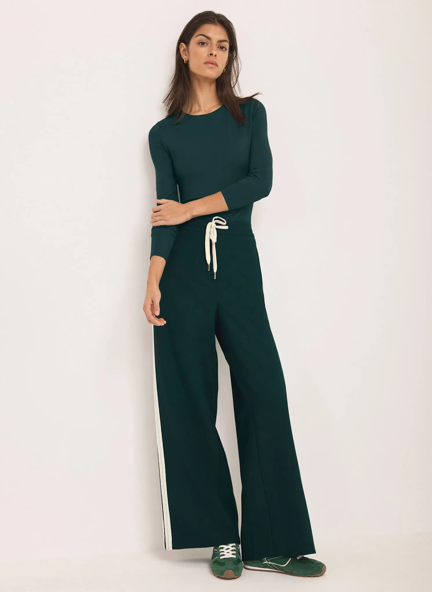 Teal Layering Crew Neck Top sold by Mint Velvet product image thumbnail 3