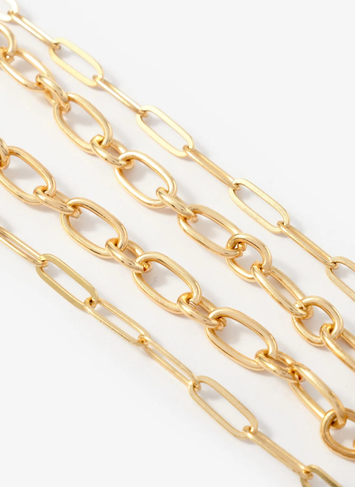 Gold Tone Double Layered Sun Necklace sold by Mint Velvet product image thumbnail 3