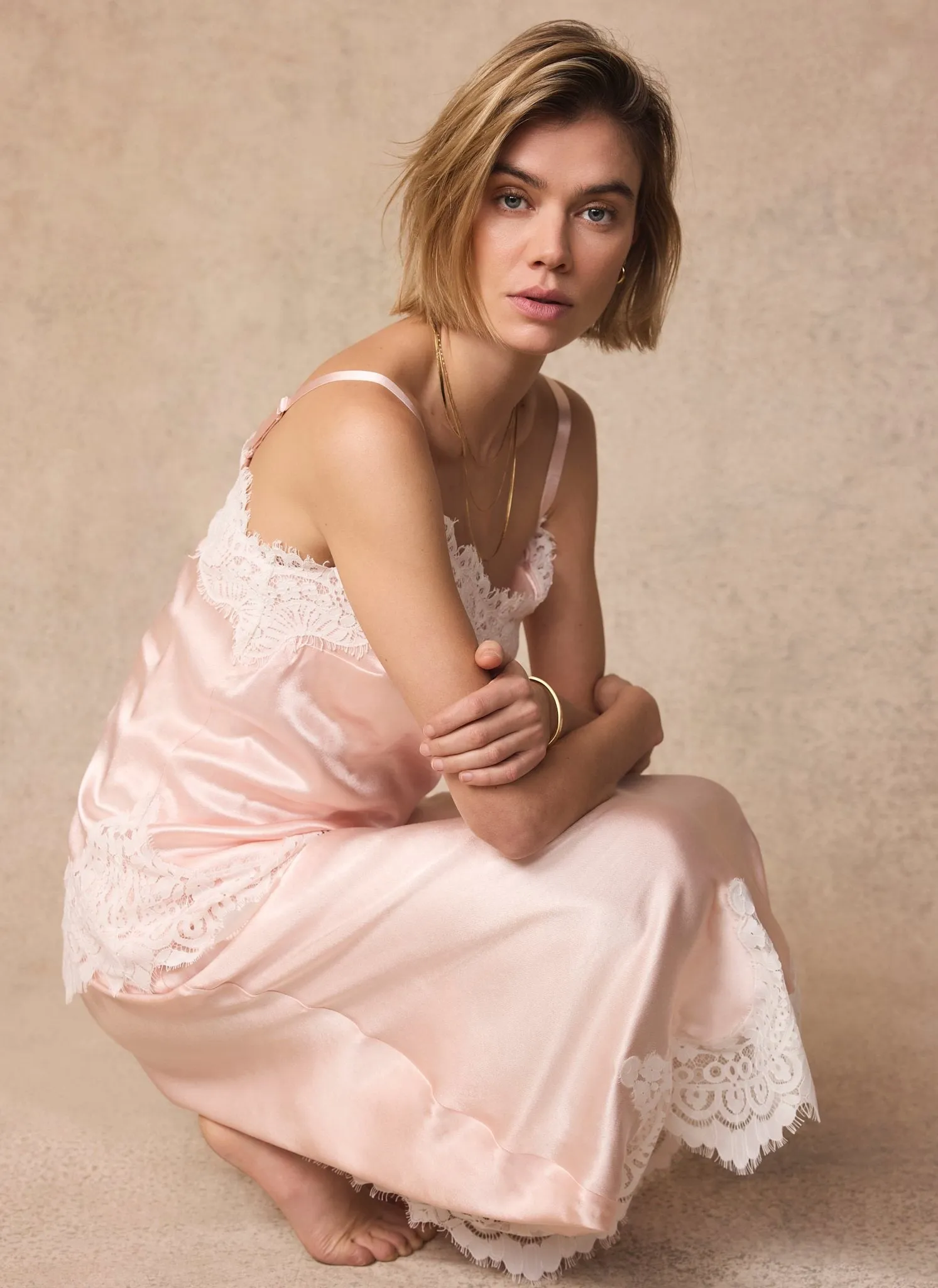 Pink Satin Camisole Top sold by Mint Velvet product image thumbnail 3