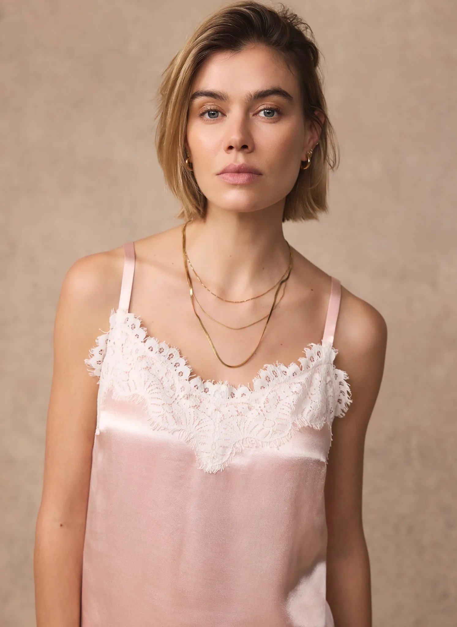 Pink Satin Camisole Top sold by Mint Velvet product image thumbnail 4