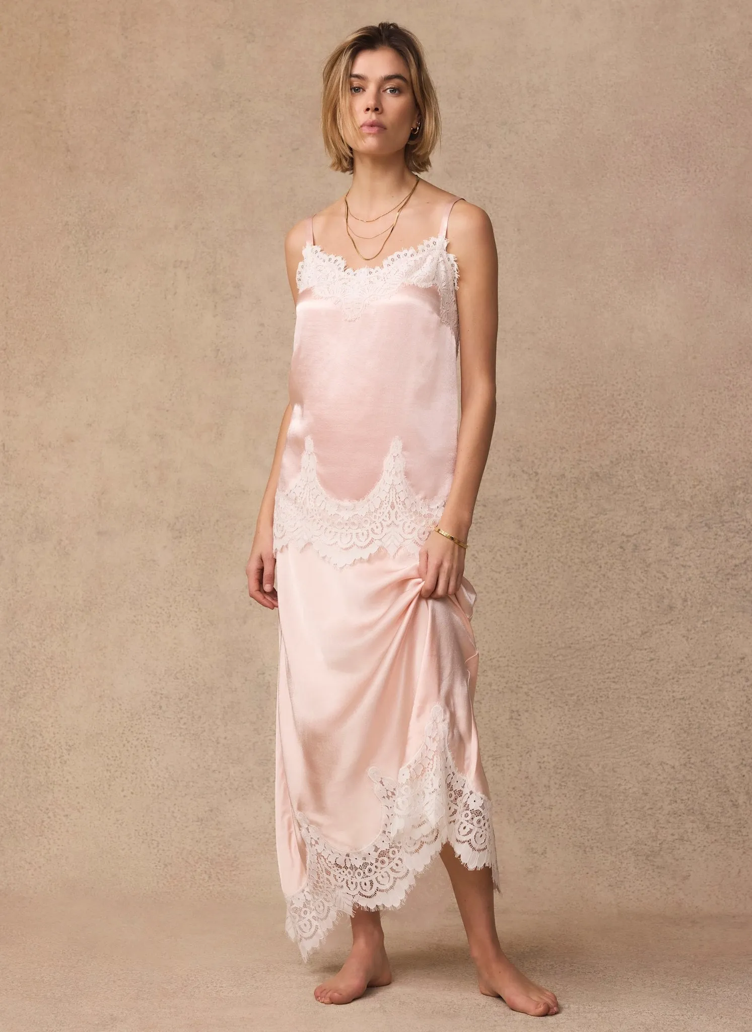 Pink Satin Camisole Top sold by Mint Velvet product image thumbnail 5