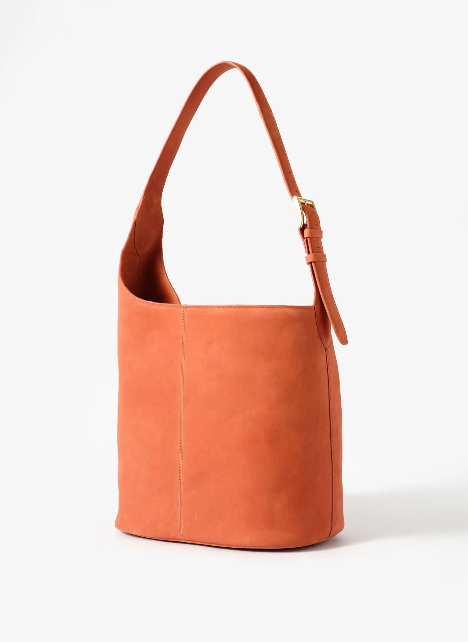 Alexa Orange Suede Bucket Bag sold by Mint Velvet product image thumbnail 5