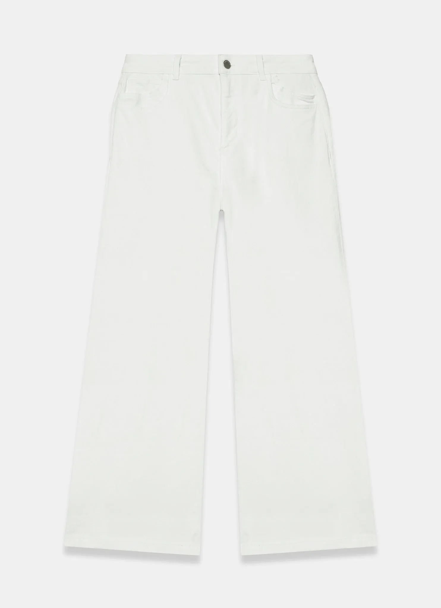 Cream Ankle Wide Leg Jeans sold by Mint Velvet product image thumbnail 5
