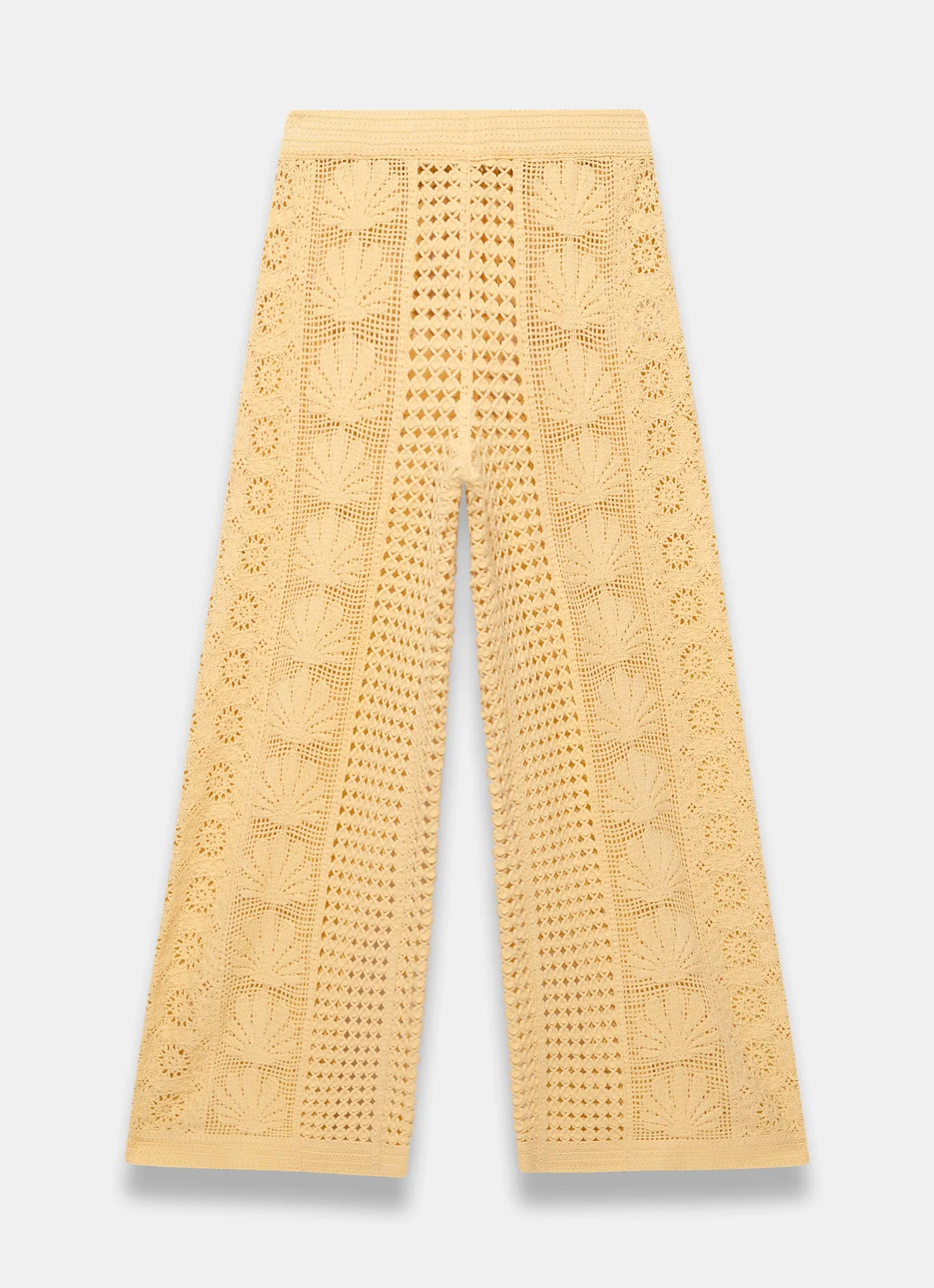 Yellow Crochet Shell Trousers sold by Mint Velvet product image thumbnail 5