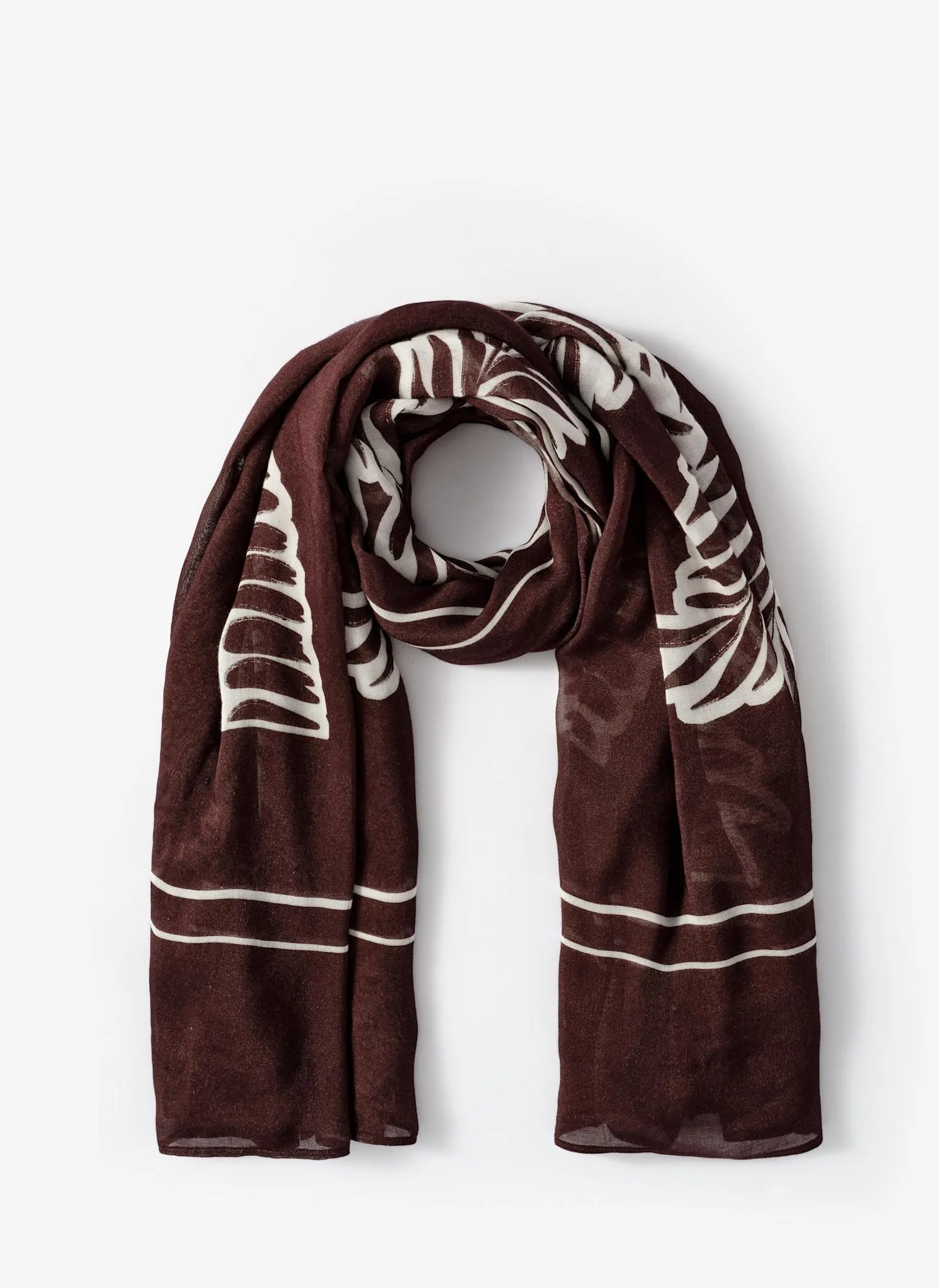 Brown Seashell Print Sarong sold by Mint Velvet product image thumbnail 5