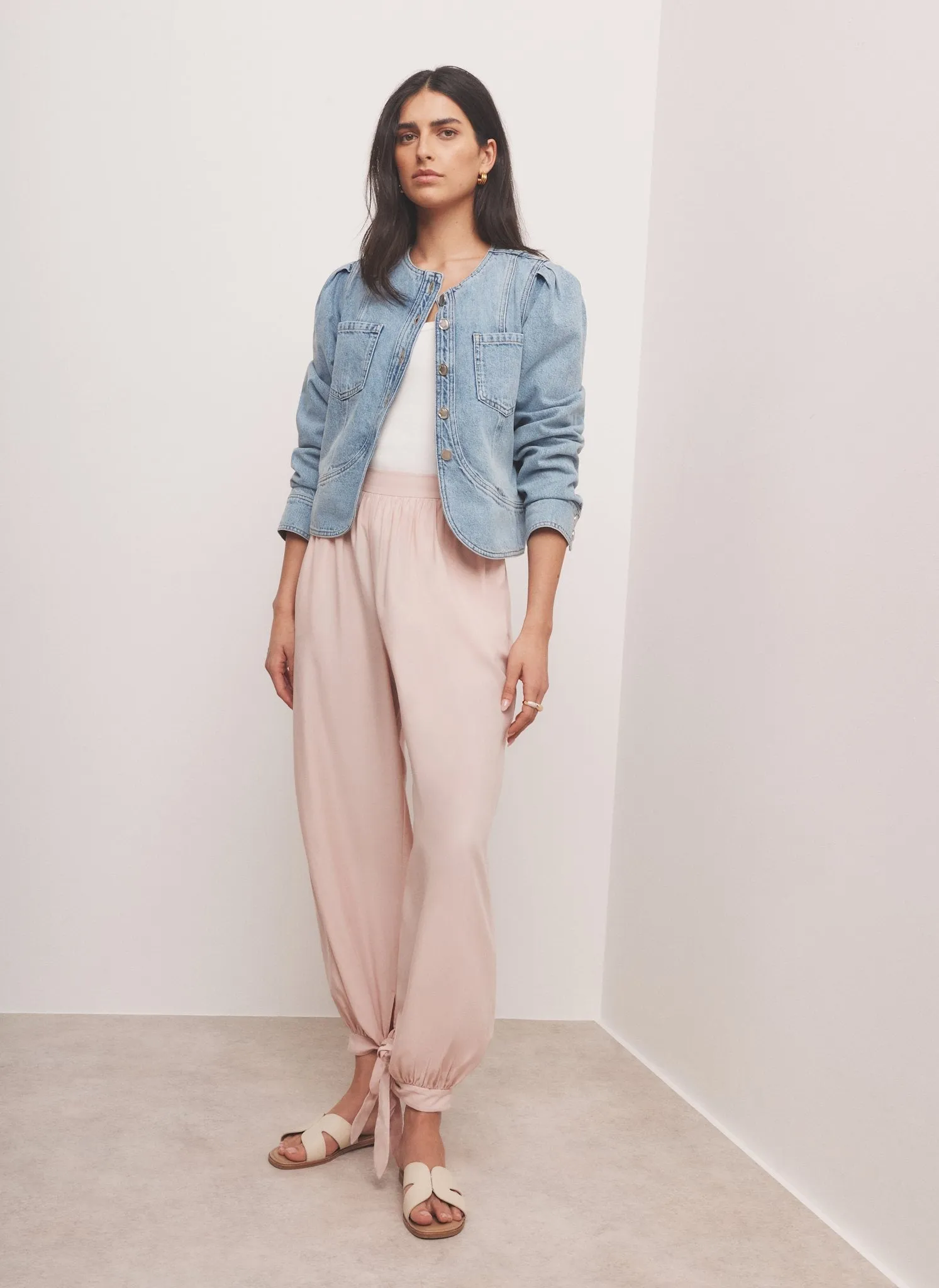 Pink Soft Balloon Trousers sold by Mint Velvet product image thumbnail 5