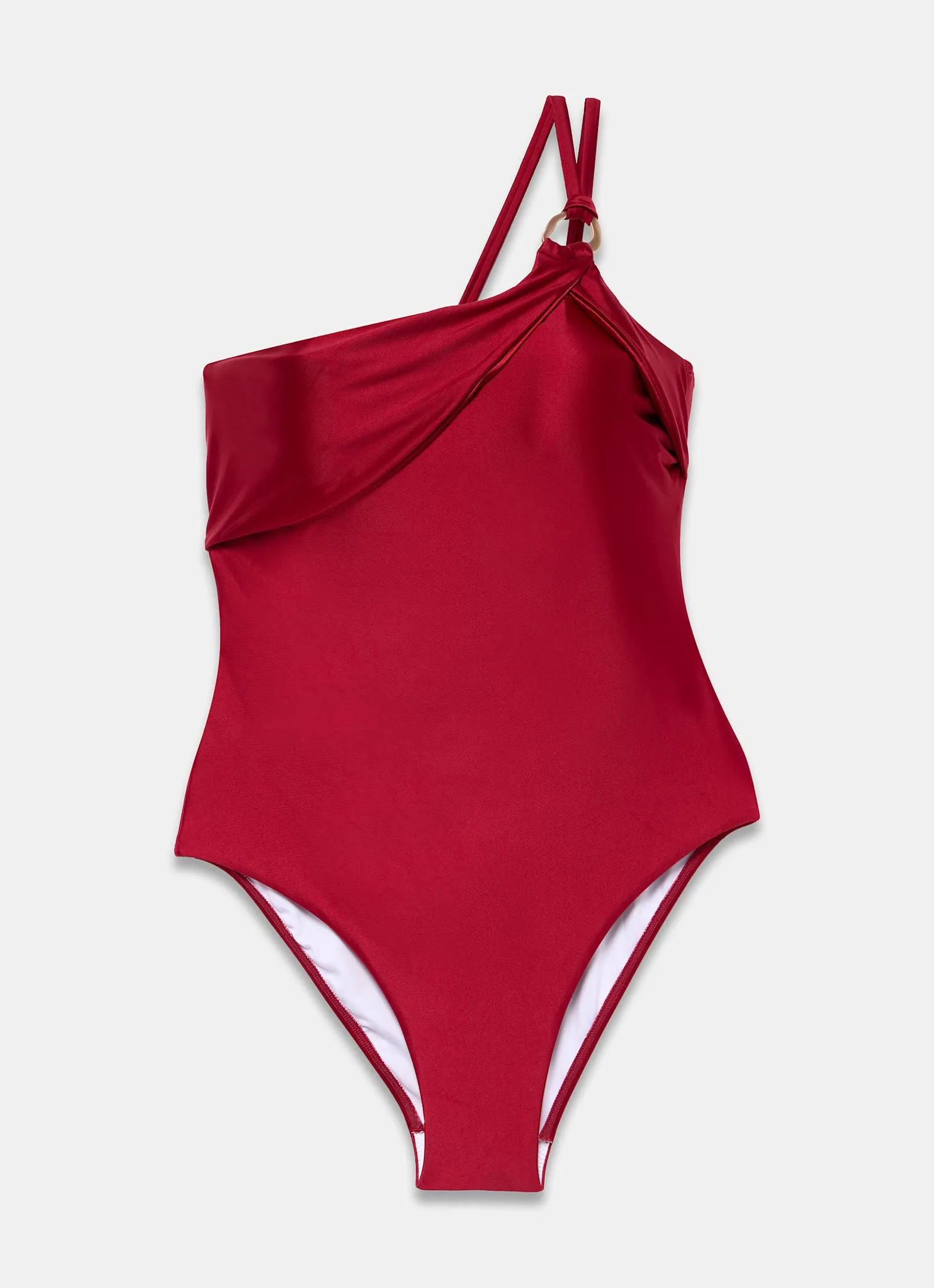 Red Asymmetric Swimsuit sold by Mint Velvet product image thumbnail 5