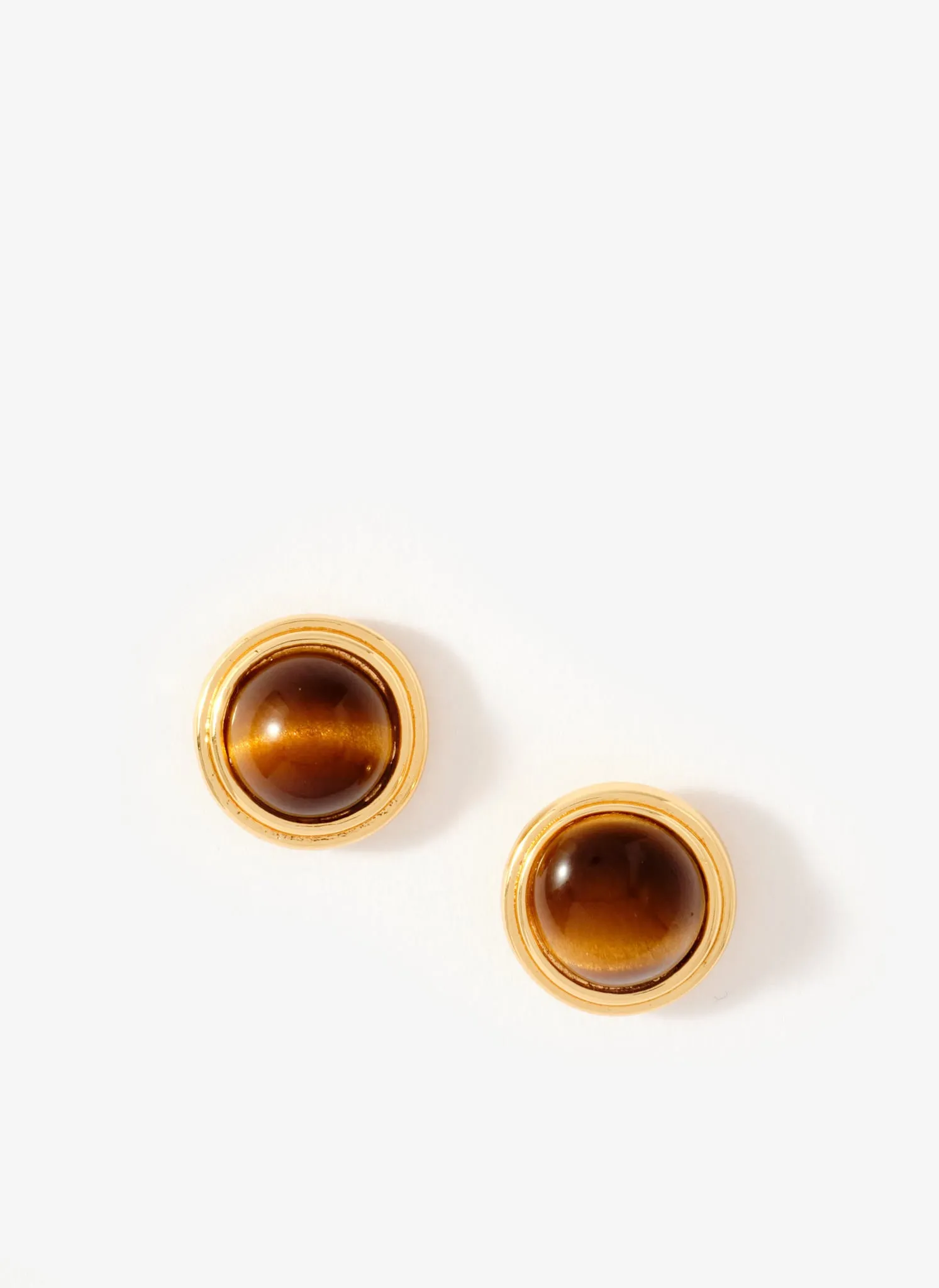 Gold Tone Resin Stud Earrings sold by Mint Velvet