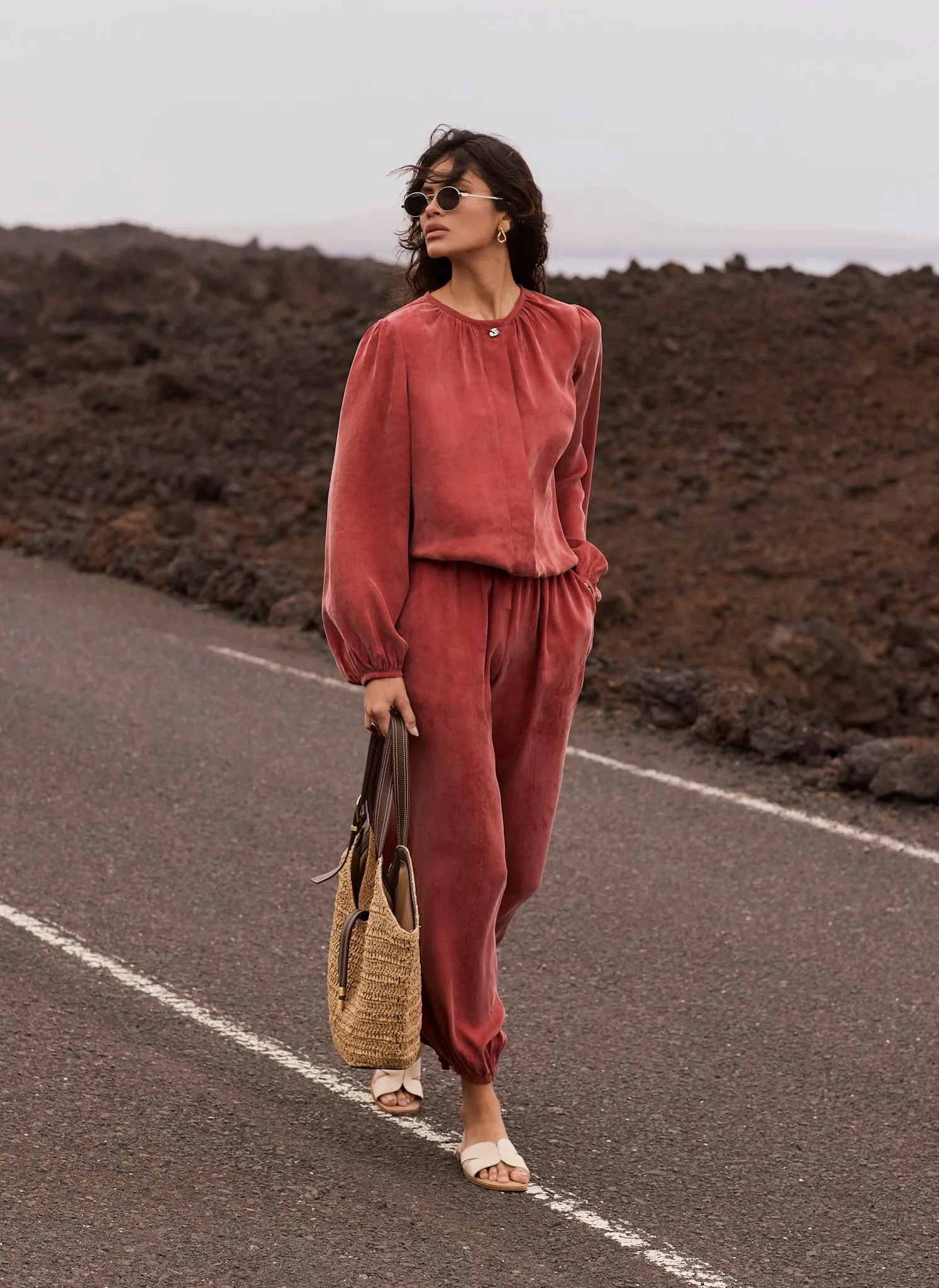 Rust Red Balloon Trousers sold by Mint Velvet product image thumbnail 4