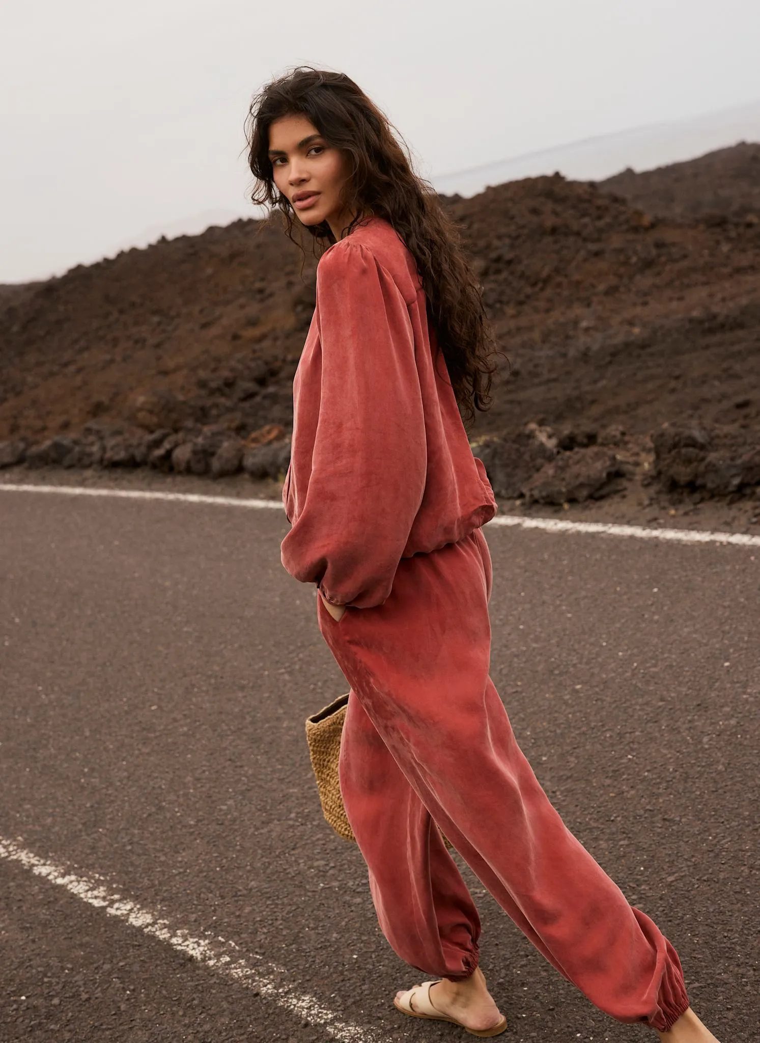Rust Red Balloon Trousers sold by Mint Velvet product image thumbnail 3