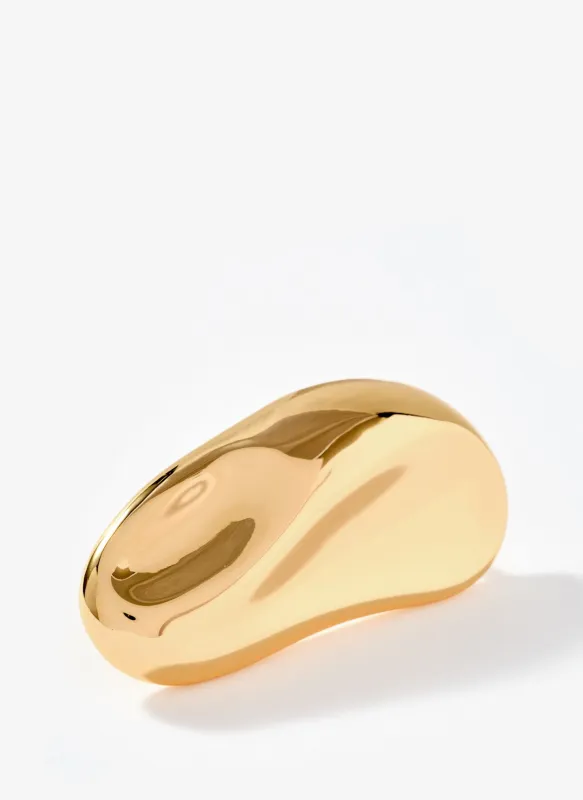 Gold Tone Minimal Brooch made by Mint Velvet