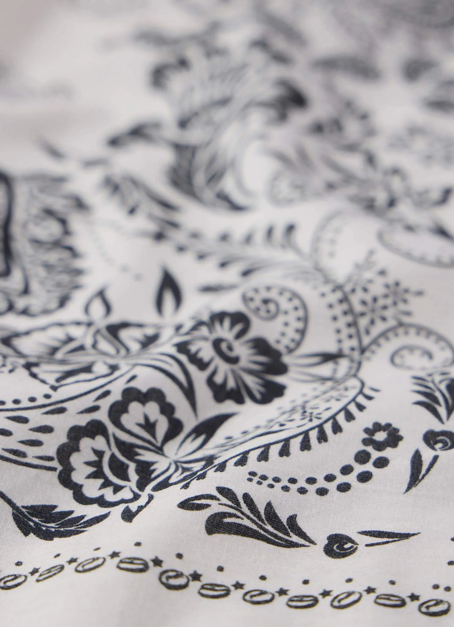 Pippa White Printed Neck Scarf sold by Mint Velvet product image thumbnail 3