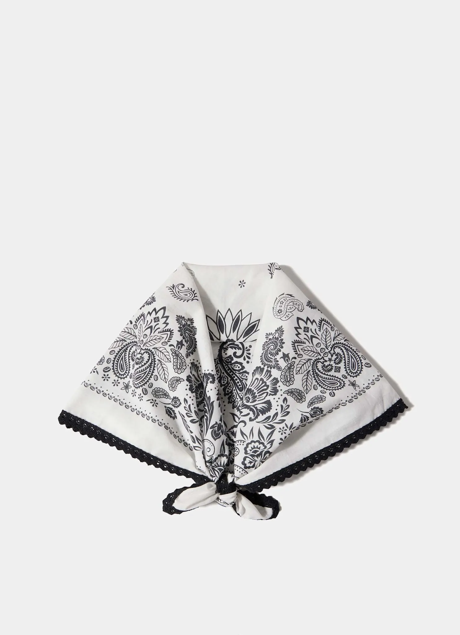 Pippa White Printed Neck Scarf sold by Mint Velvet