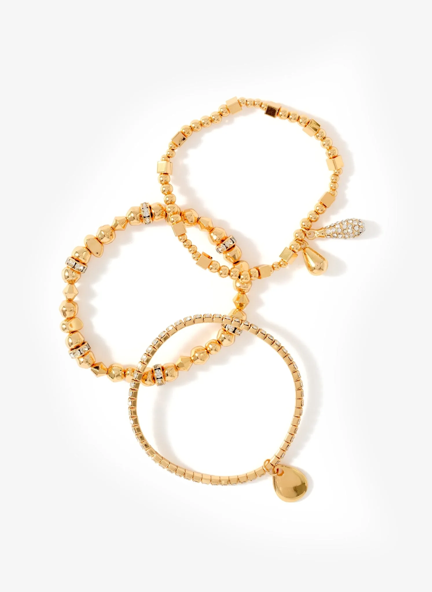 Gold Tone Mixed Bracelet Set sold by Mint Velvet product image thumbnail 3