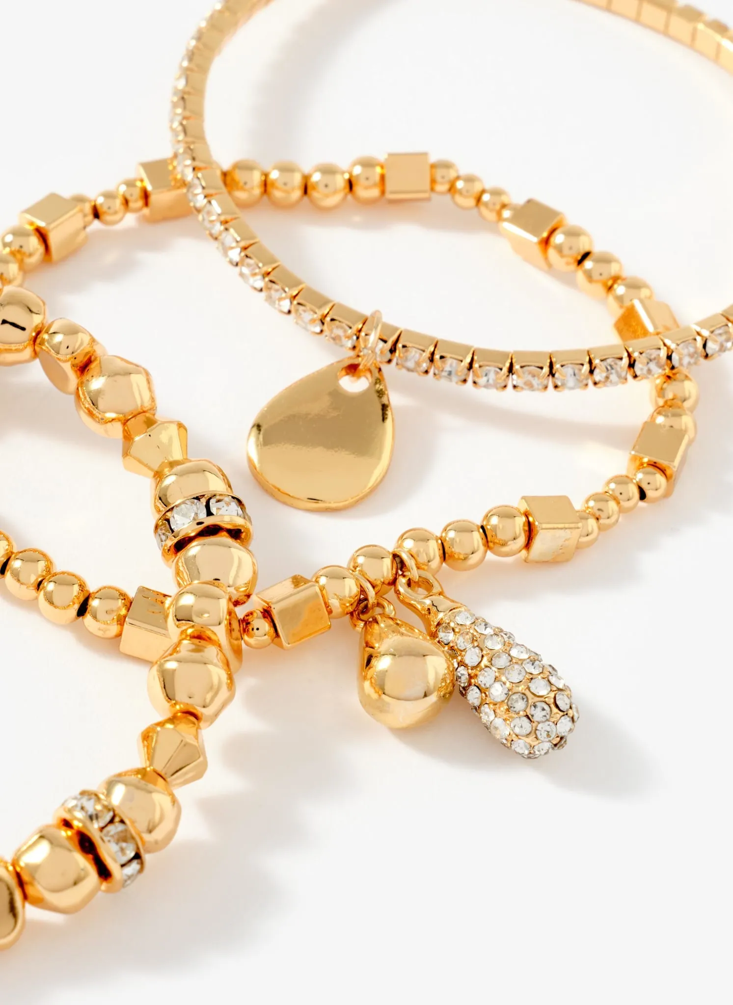 Gold Tone Mixed Bracelet Set sold by Mint Velvet product image thumbnail 4