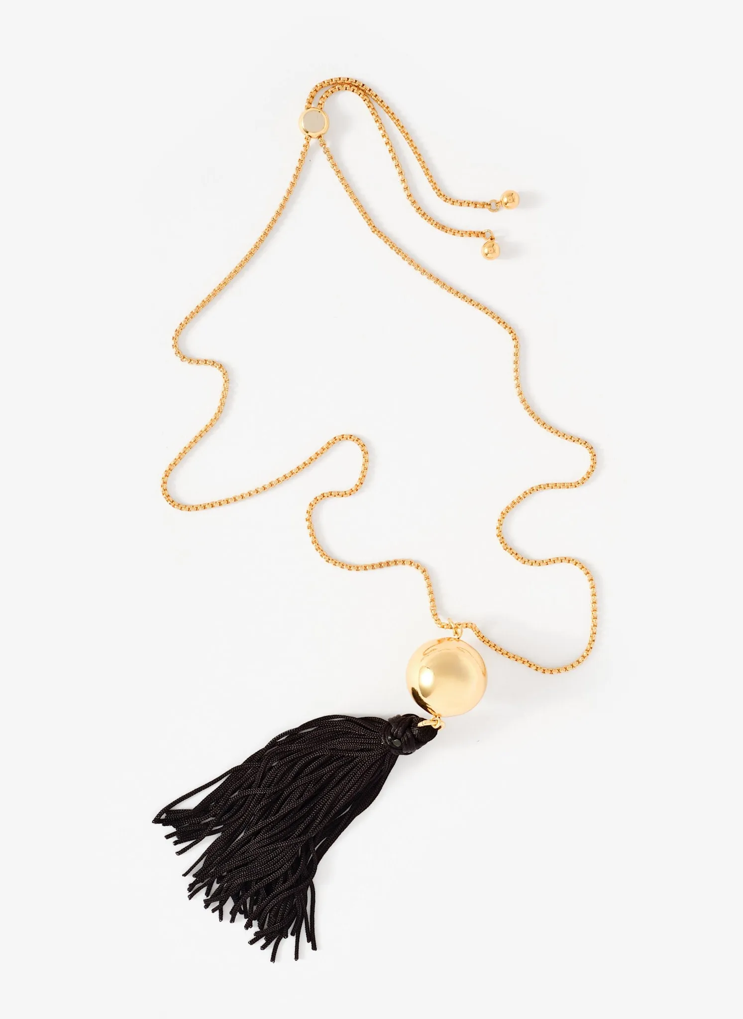 Gold Tone Long Tassel Necklace sold by Mint Velvet product image thumbnail 3