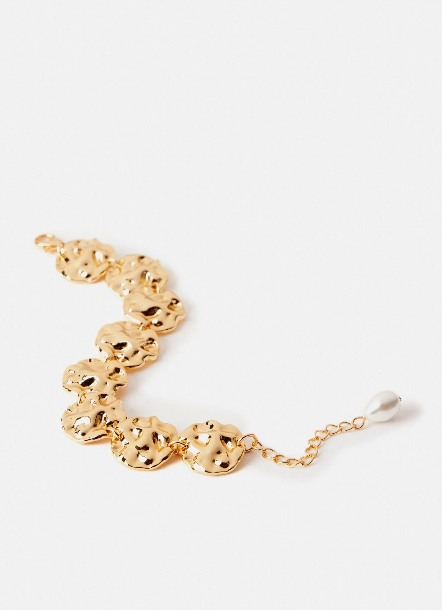 Gold Tone Disc Bracelet sold by Mint Velvet product image thumbnail 2