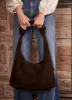 Brown Suede Knot Detail Bag sold by Mint Velvet