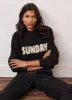 Black Sunday Sweatshirt sold by Mint Velvet