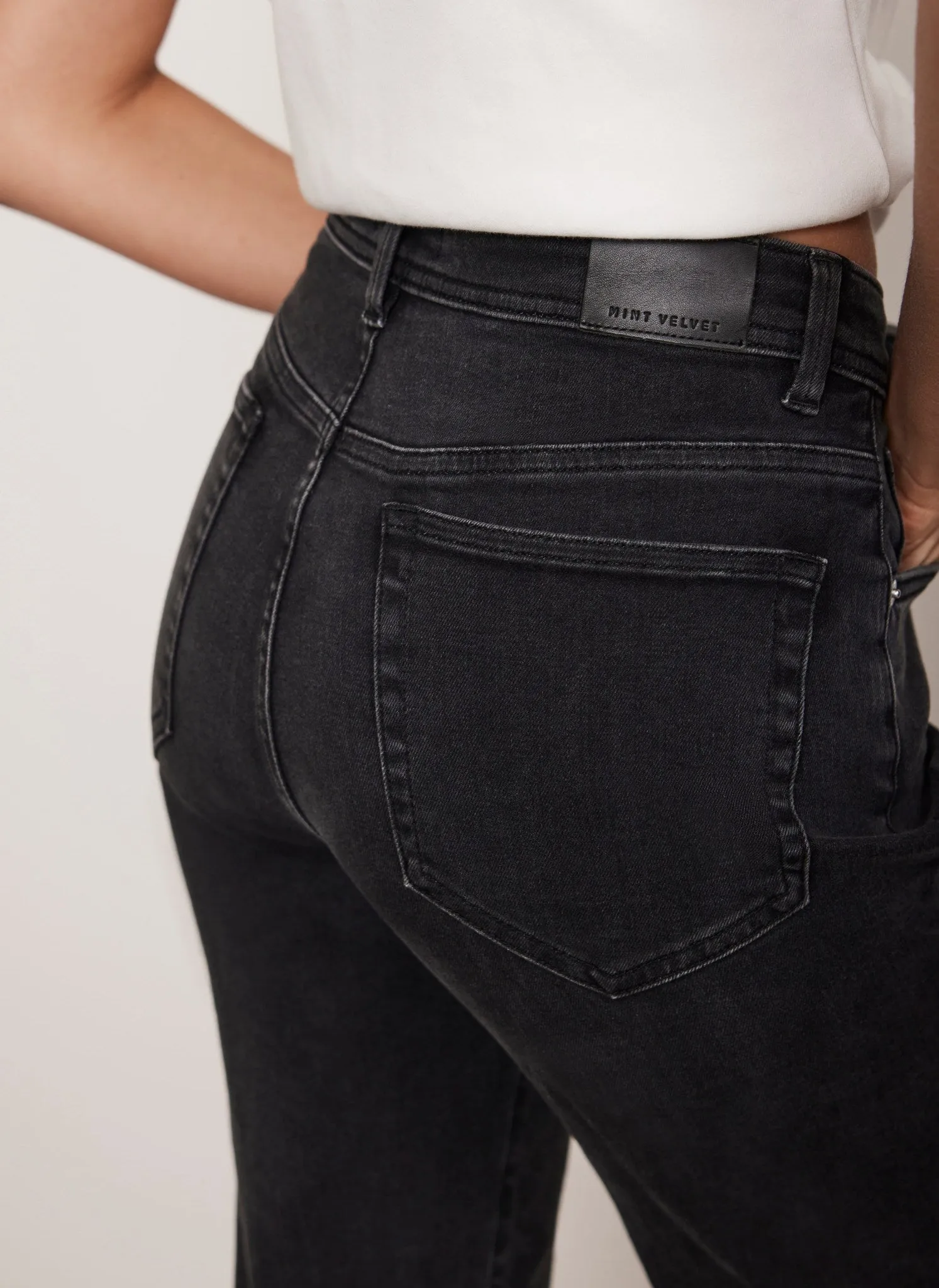 Washed Black Sculpting Skinny Jeans sold by Mint Velvet product image thumbnail 3
