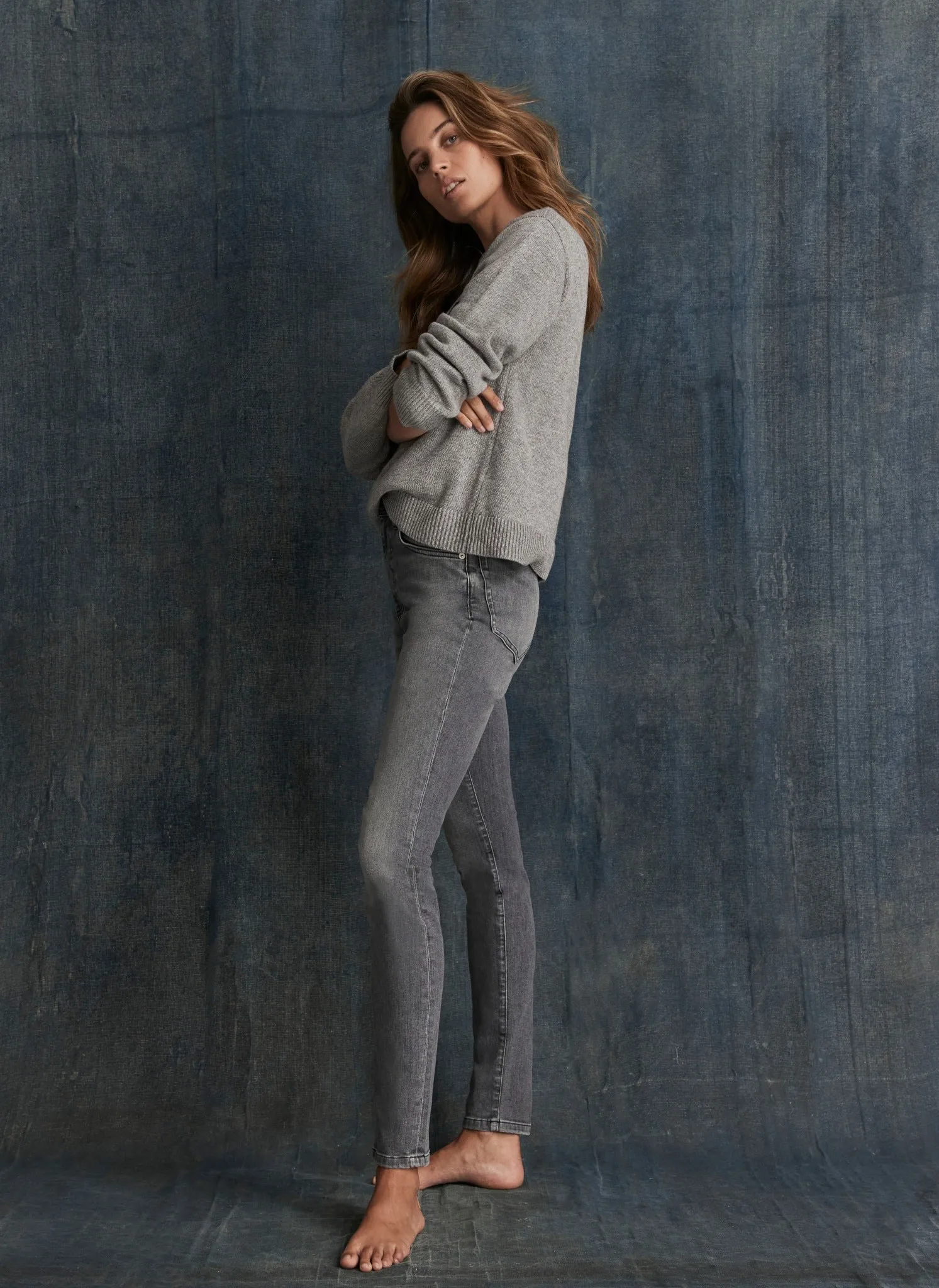Grey Wash Sculpting Skinny Jeans sold by Mint Velvet product image thumbnail 5
