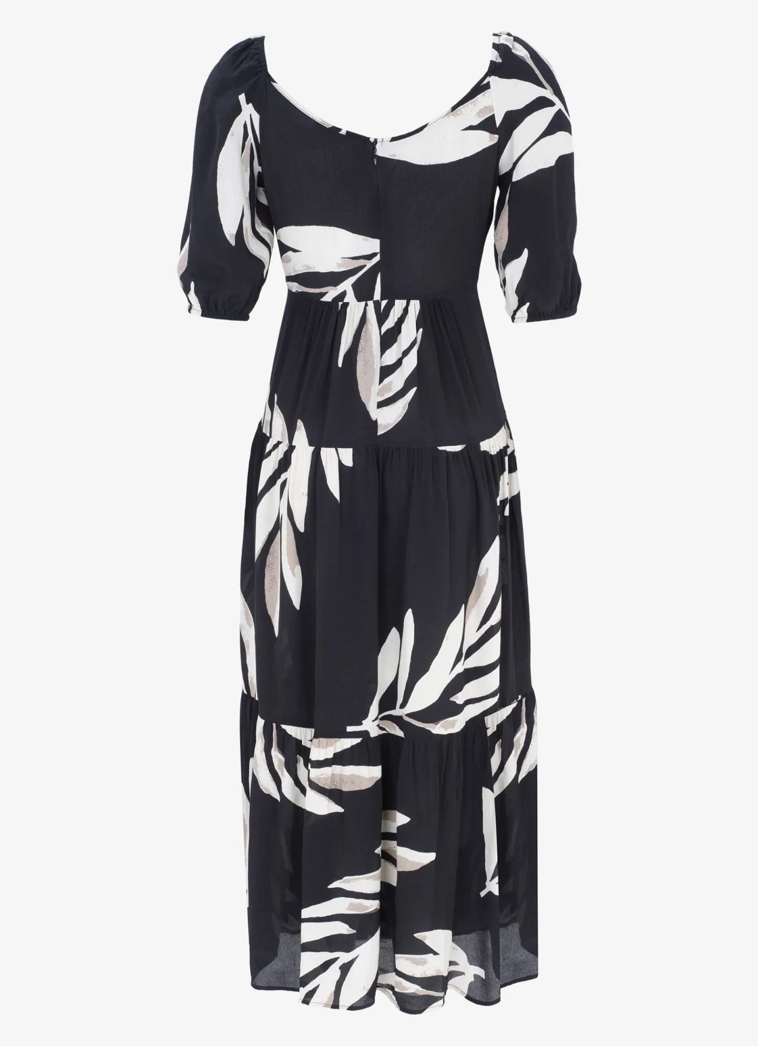 Poppy Print Black Maxi Dress sold by Mint Velvet product image thumbnail 5