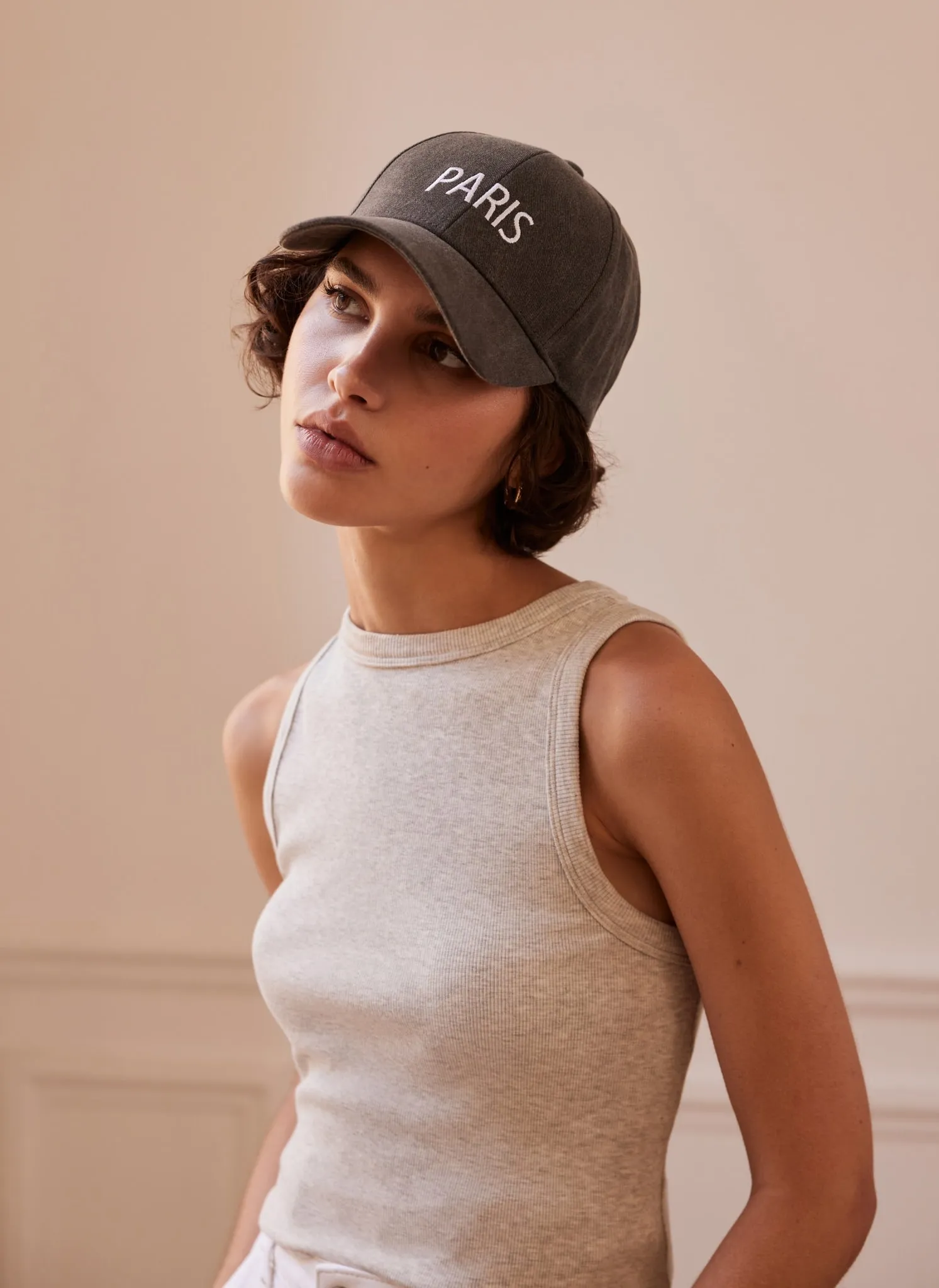 Light Grey High Neck Vest sold by Mint Velvet product image thumbnail 3