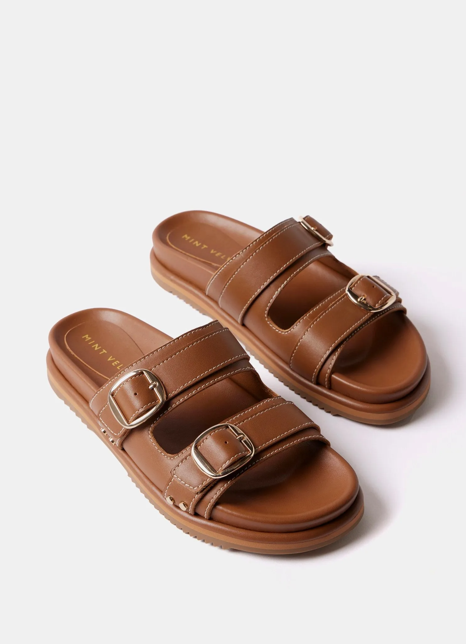 Tan Leather Sandals sold by Mint Velvet product image thumbnail 4