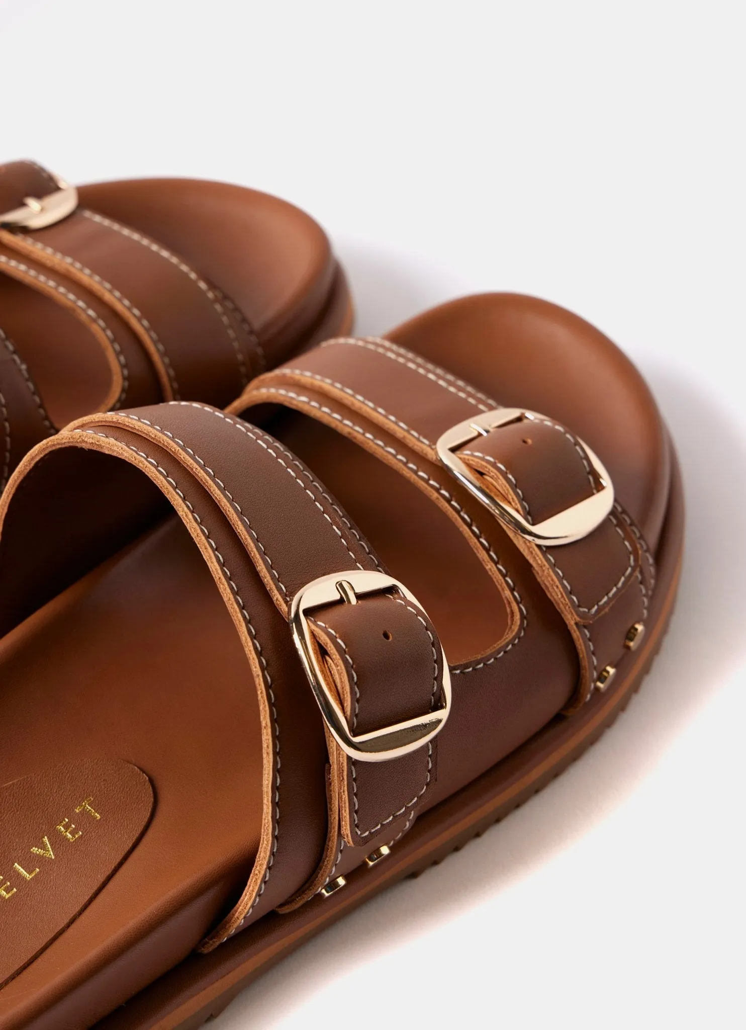 Tan Leather Sandals sold by Mint Velvet product image thumbnail 2